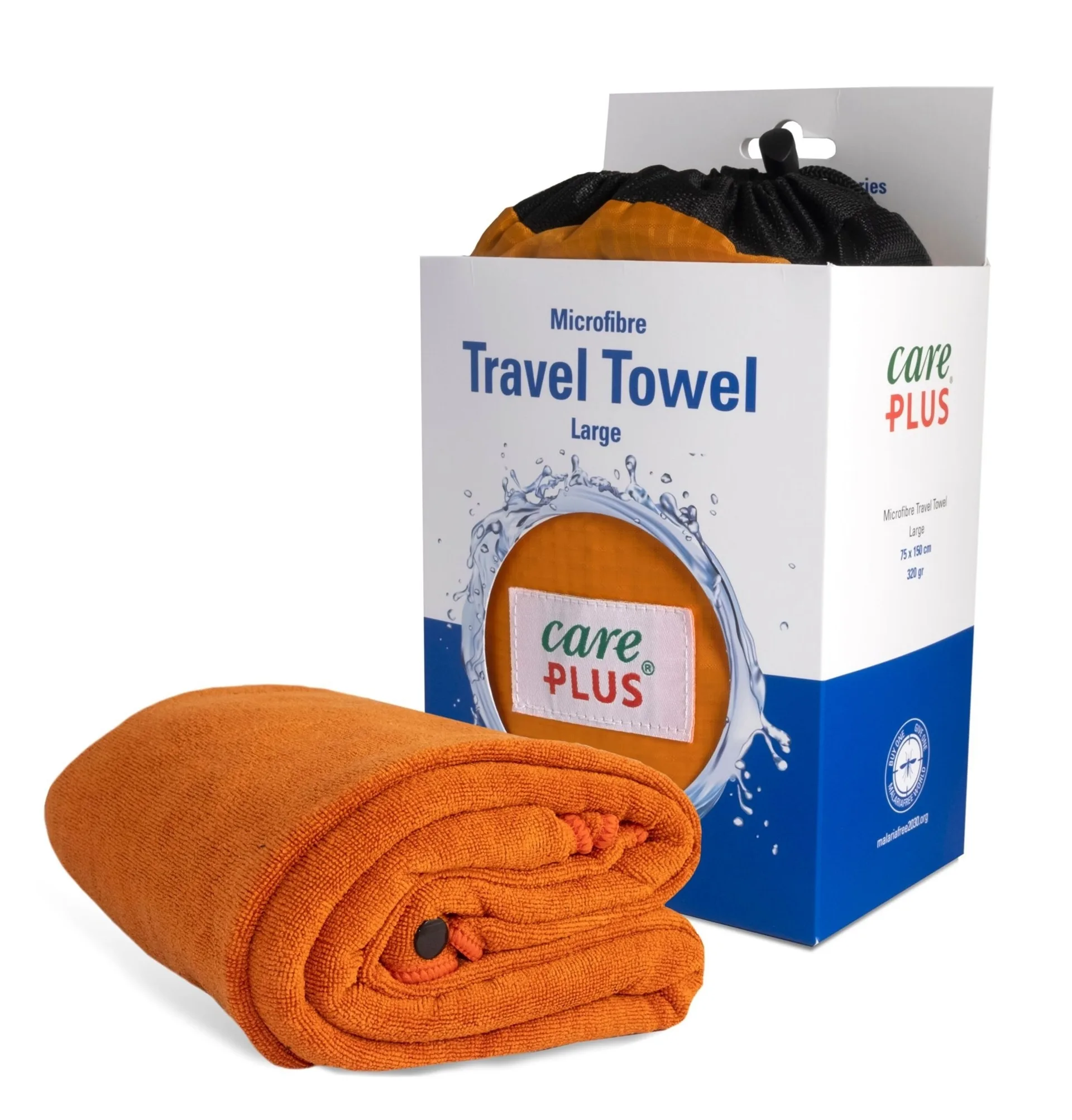 Care Plus Reisehandtuch 75x150 cm