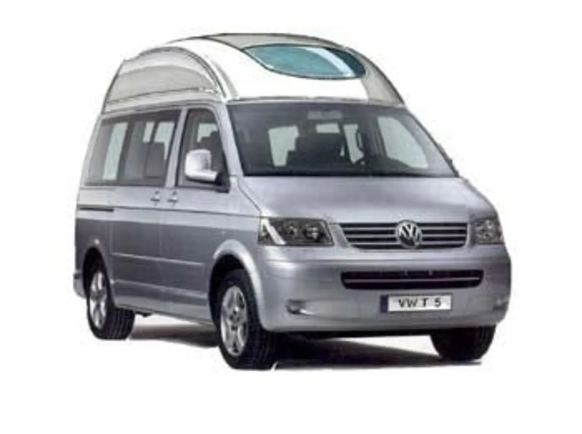 REIMO Einbaurahmen für VW T6.1, T6, T5 mit Fahrerhausausschnitt und Superflachem Schlafdach