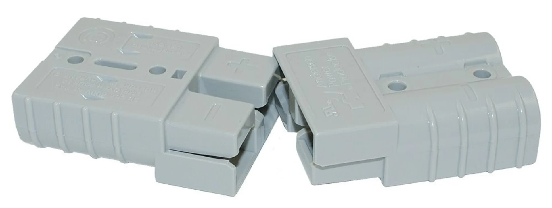1 Stk. Stecker Anderson Power 2-pol -6 mm2 grau