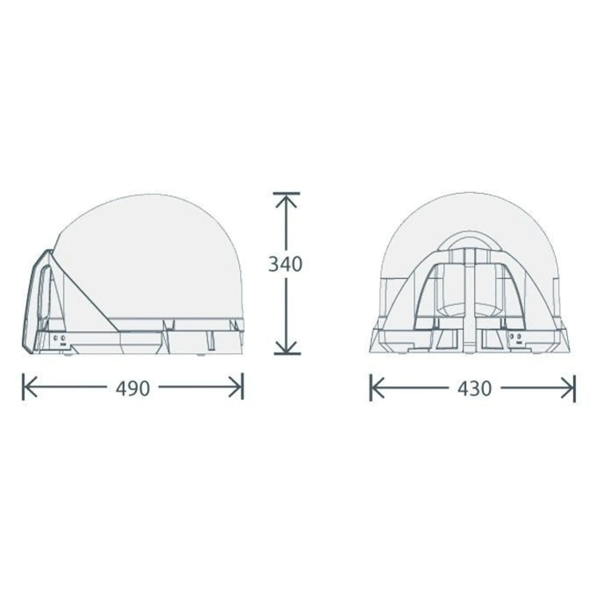 Système satellite Maxview VuQube II