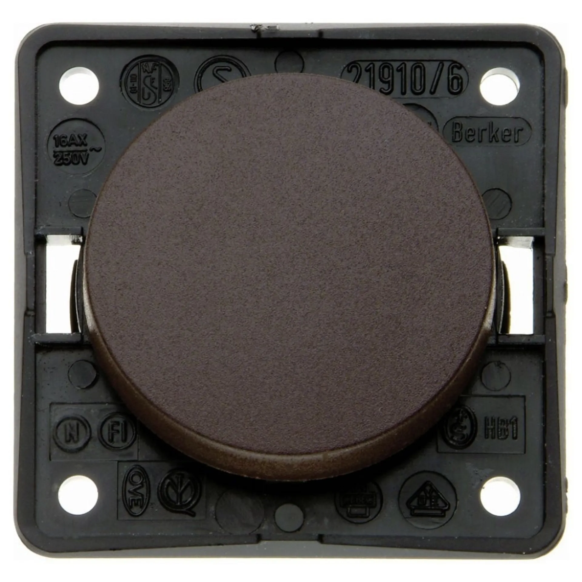Ausschalter braun, SB-verpackt