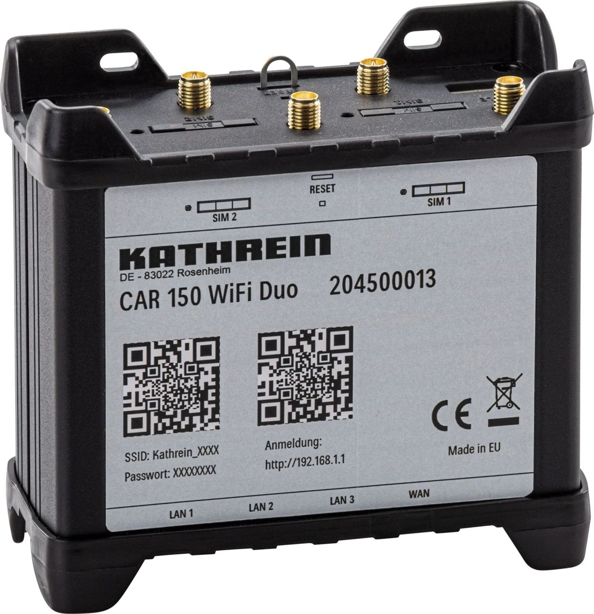 Kathrein Car 150 WiFi Duo Camping LTE WLAN Router