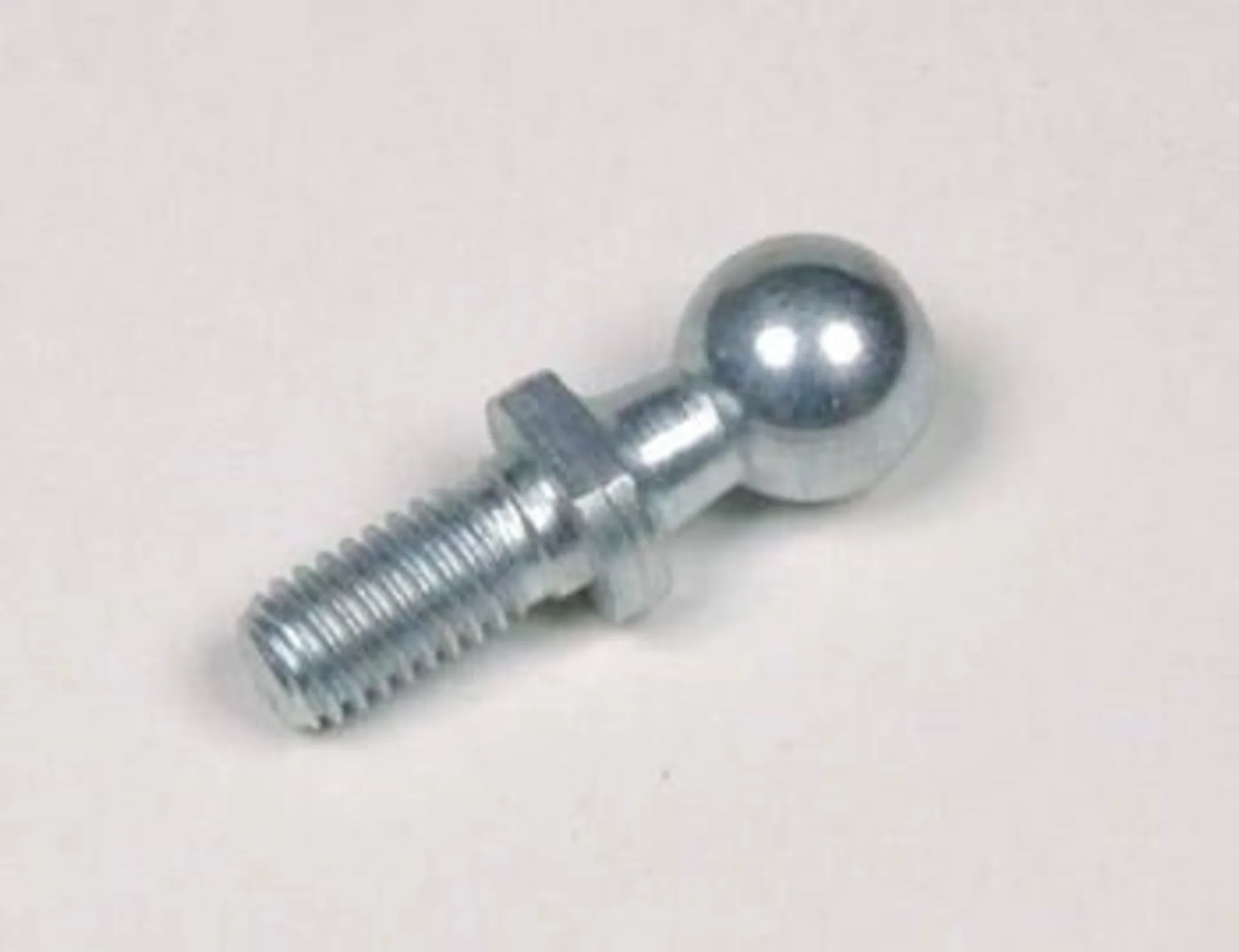 Verzinkter weisser Kugelbolzen M6