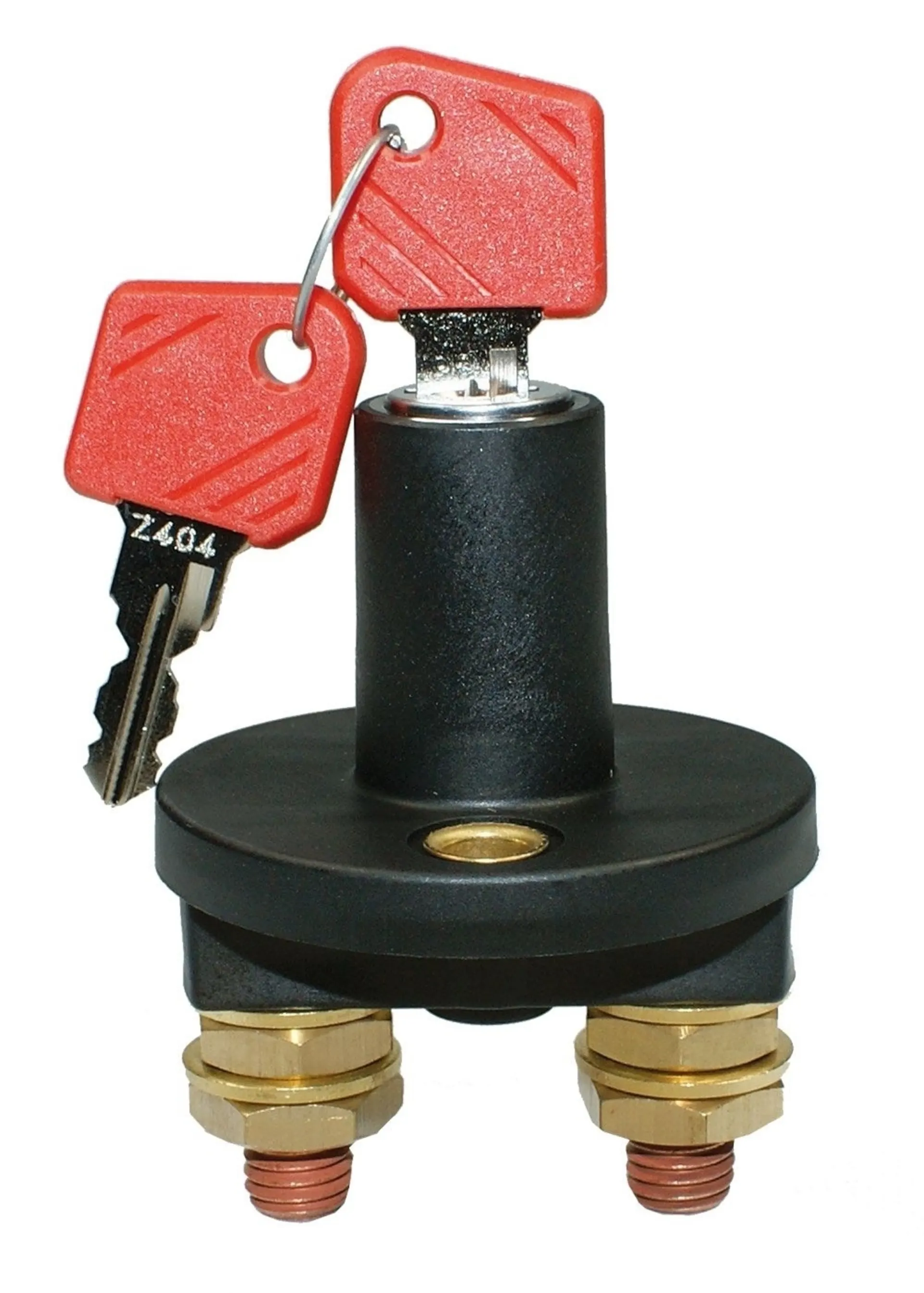 Batterie-Trennschalter mit Schlüssel 75 A max. 24 V 75 A, IP61 (verschiedene Schlüssel-Nr.) Batterie-Trennschalter mit Schlüssel 75 A max. 24 V 75 A, IP61 (verschiedene Schlüssel-Nr.)