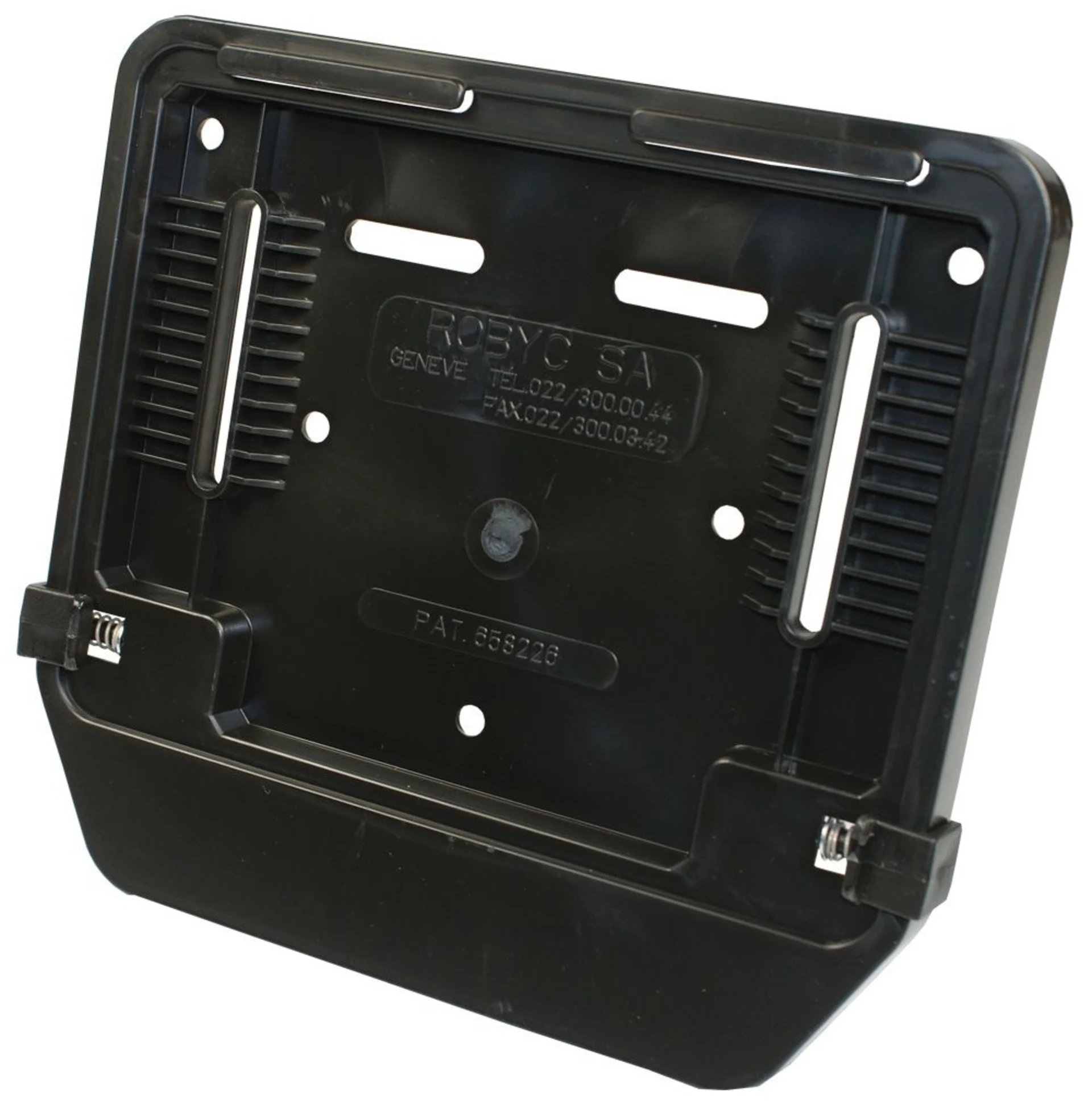 Support de plaque d'immatriculation Moto en KS noir