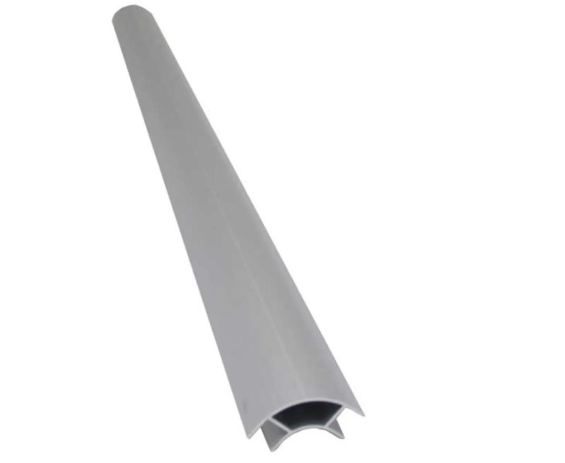 Profilé d'assemblage d'angle en aluminium pour panneaux en bois - longueur 2.2 m