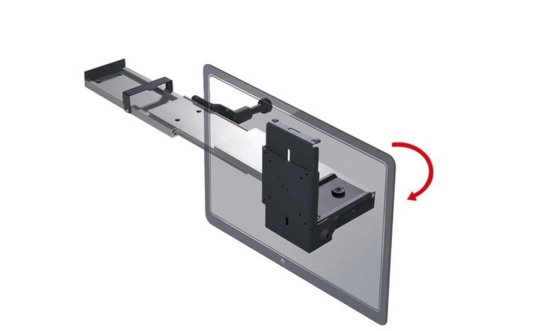 TV Linear-Auszug aus Aluminium SKY20C