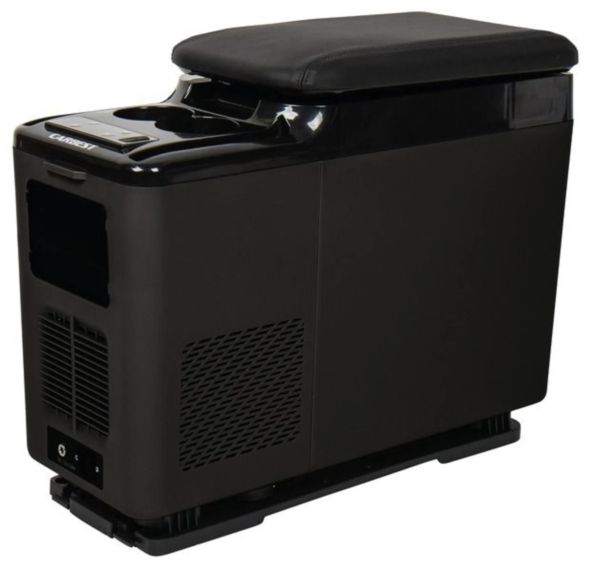 Carbest Kompressor-Kühlbox für Vans und Wohnmobile mit Mittelkonsole-Kühlfach