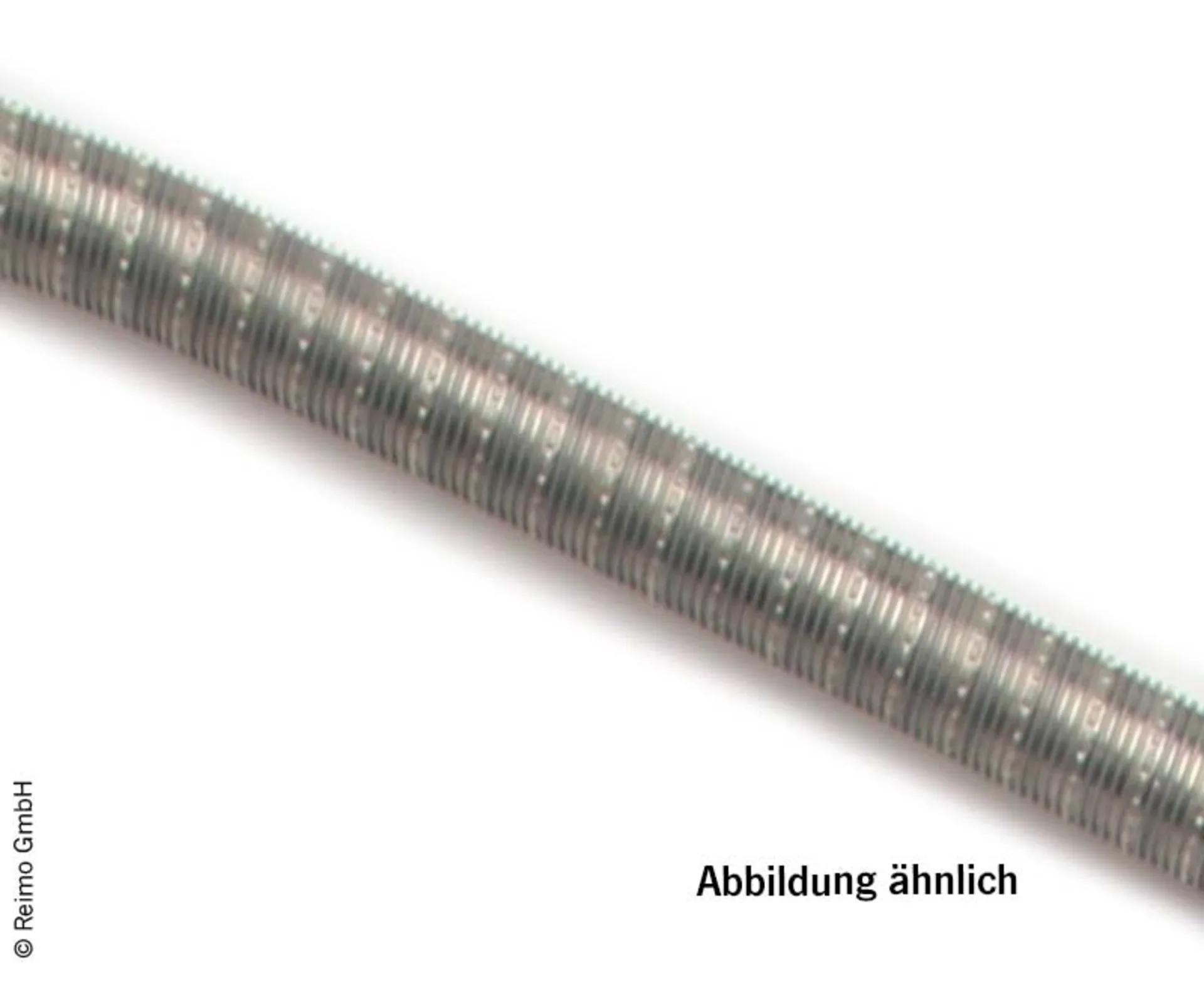 Tuyau flexible d'échappement Inox acier inoxydable, 2 couches, diamètre 22mm, longueur 1m