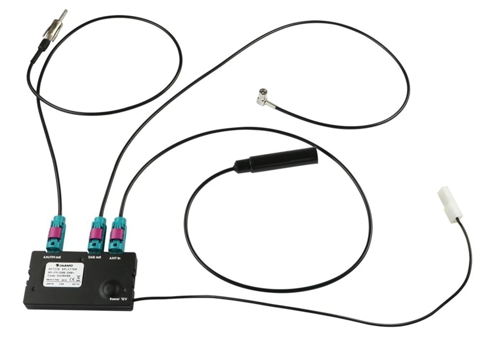 Séparateur de signaux d'antenne actif AM/FM - DAB