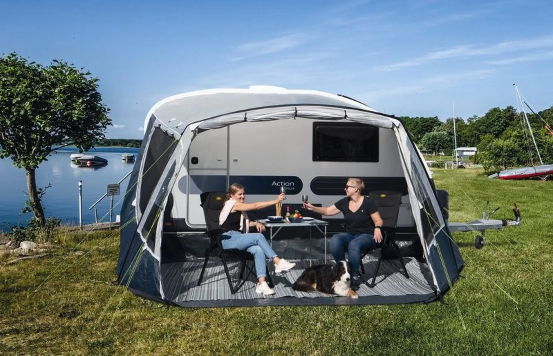 Adria Action Air 391 aufblasbares Vorzelt