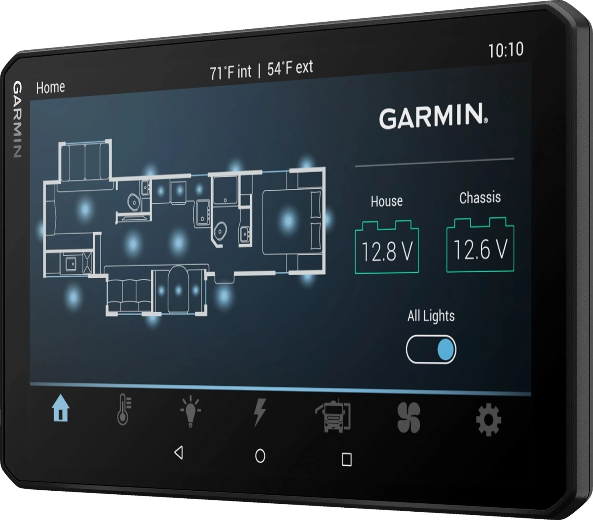 Écran / tablette Garmin Vieo RV 852 pour l'unité de base 8