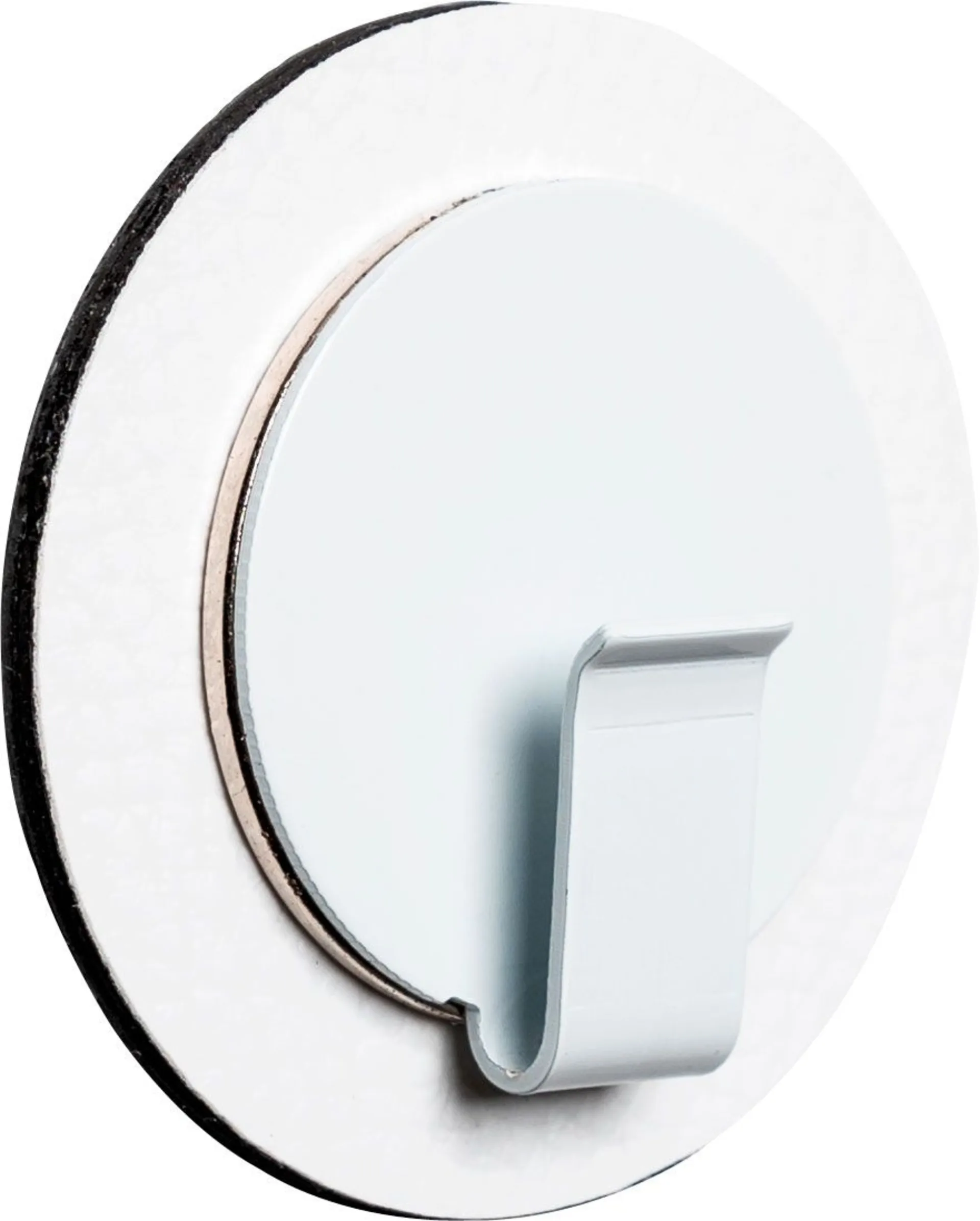 silwy® Clever Crochet magnétique incl. métal Nano Gel Pad Blanc / Blanc