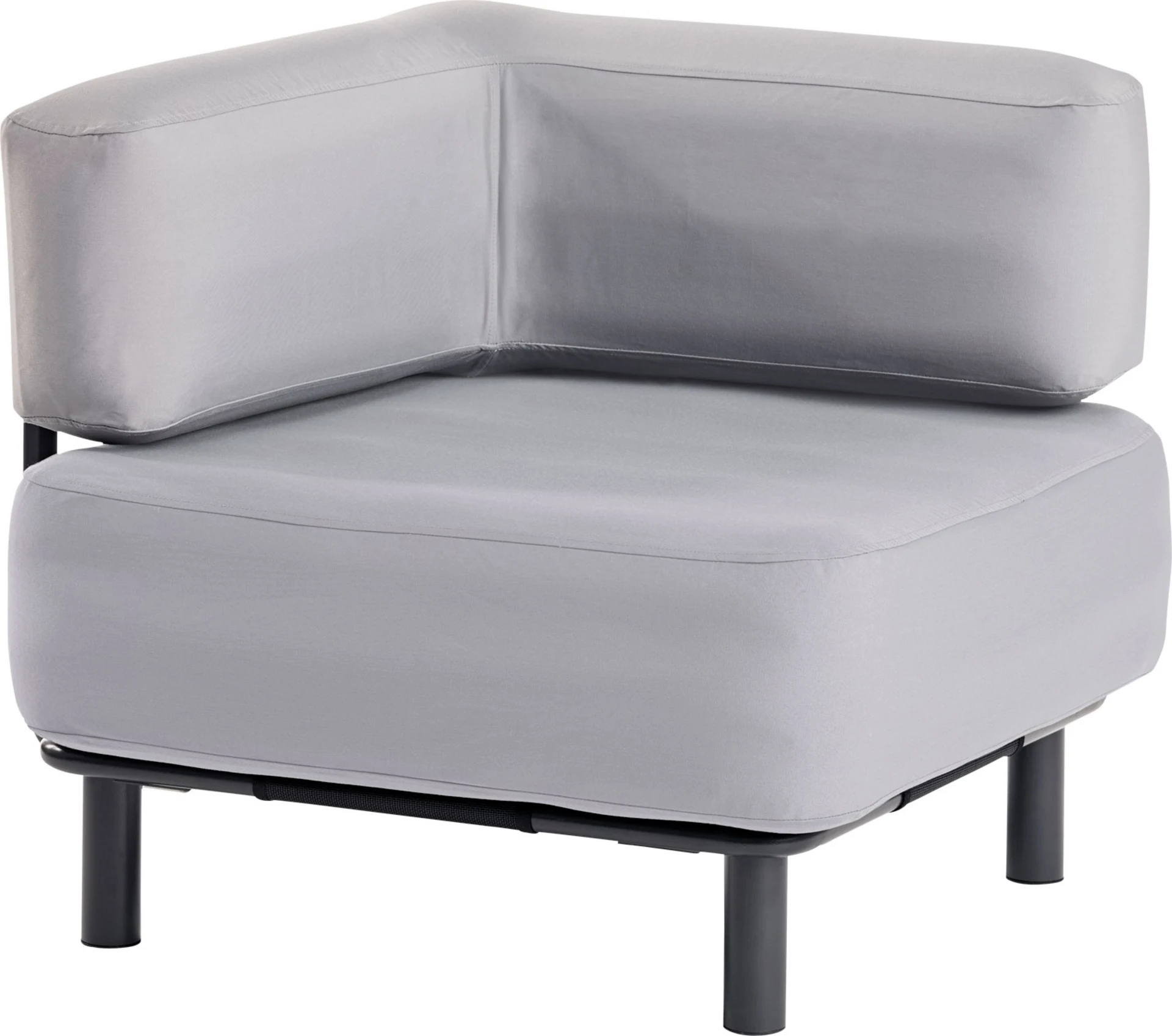 One Bar Element 1 fauteuil d'angle gonflable / élément de siège Light Grey