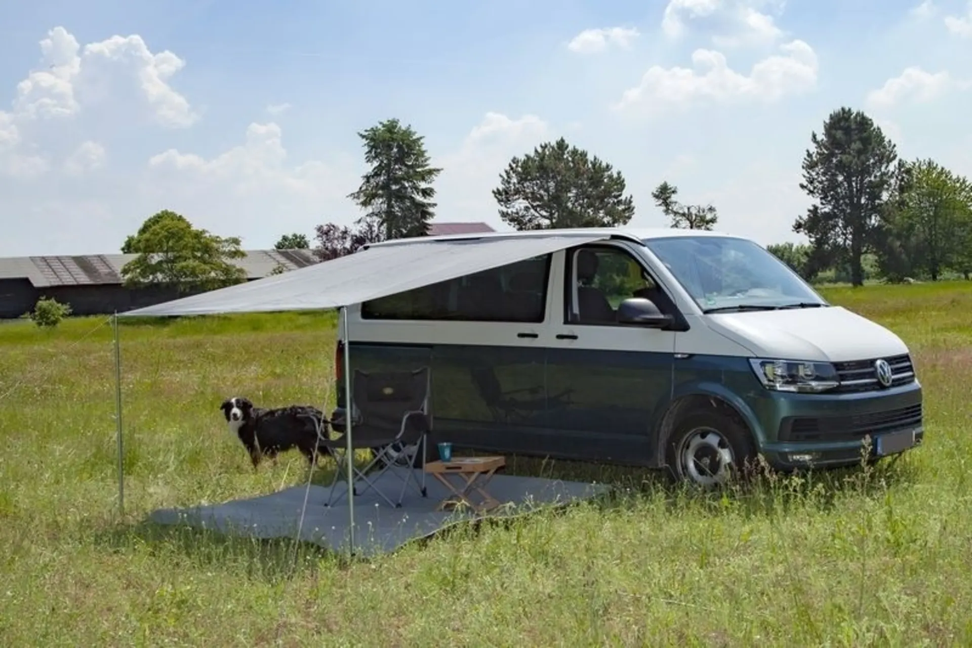 Universal Sonnensegel Como - Kompaktes Sonnendach für Caravans und Reisemobile