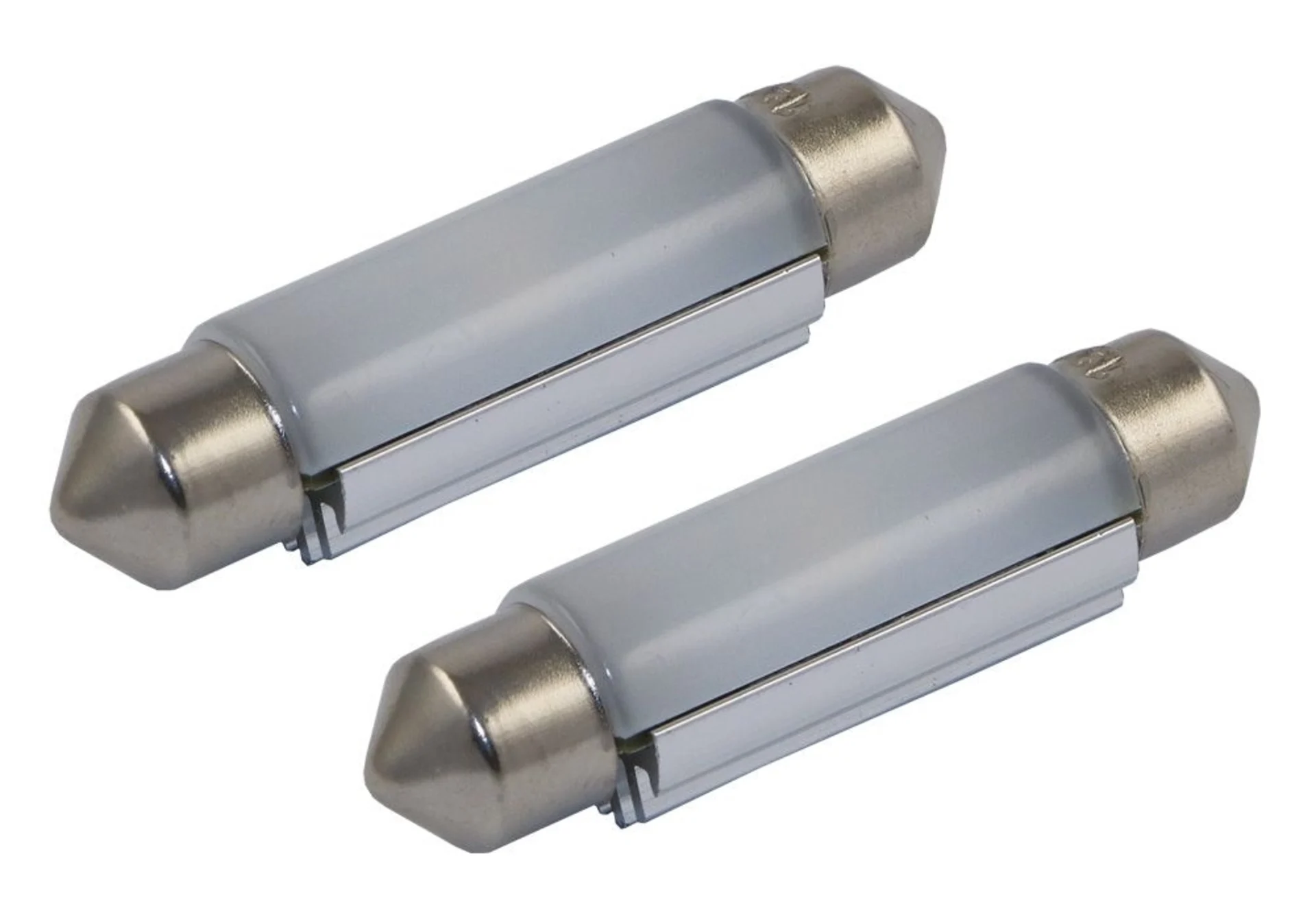 2x lampe LED à décalage 11x41mm 12V blanc