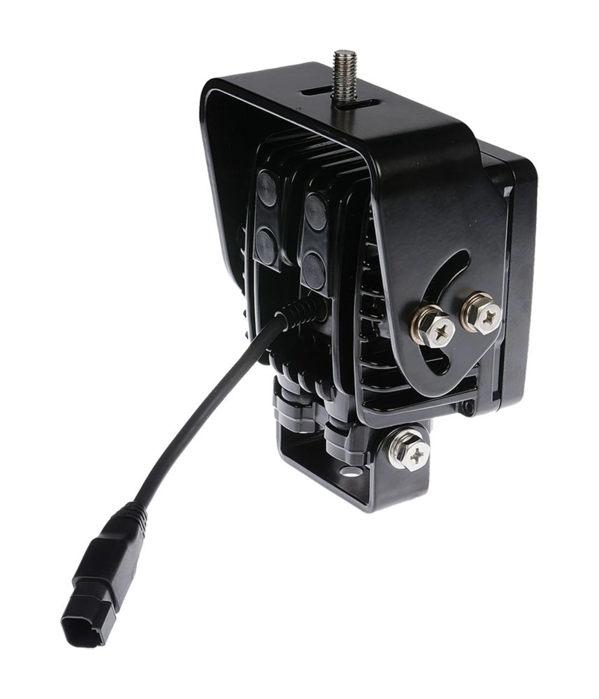 Blacktip 9 - LED-Arbeitsscheinw. 12/24V 110x110mm, 5’734 Lumen, IP69K, 9-32V, 60º Blacktip 9 - LED-Arbeitsscheinw. 12/24V 110x110mm, 5’734 Lumen, IP69K, 9-32V, 60º