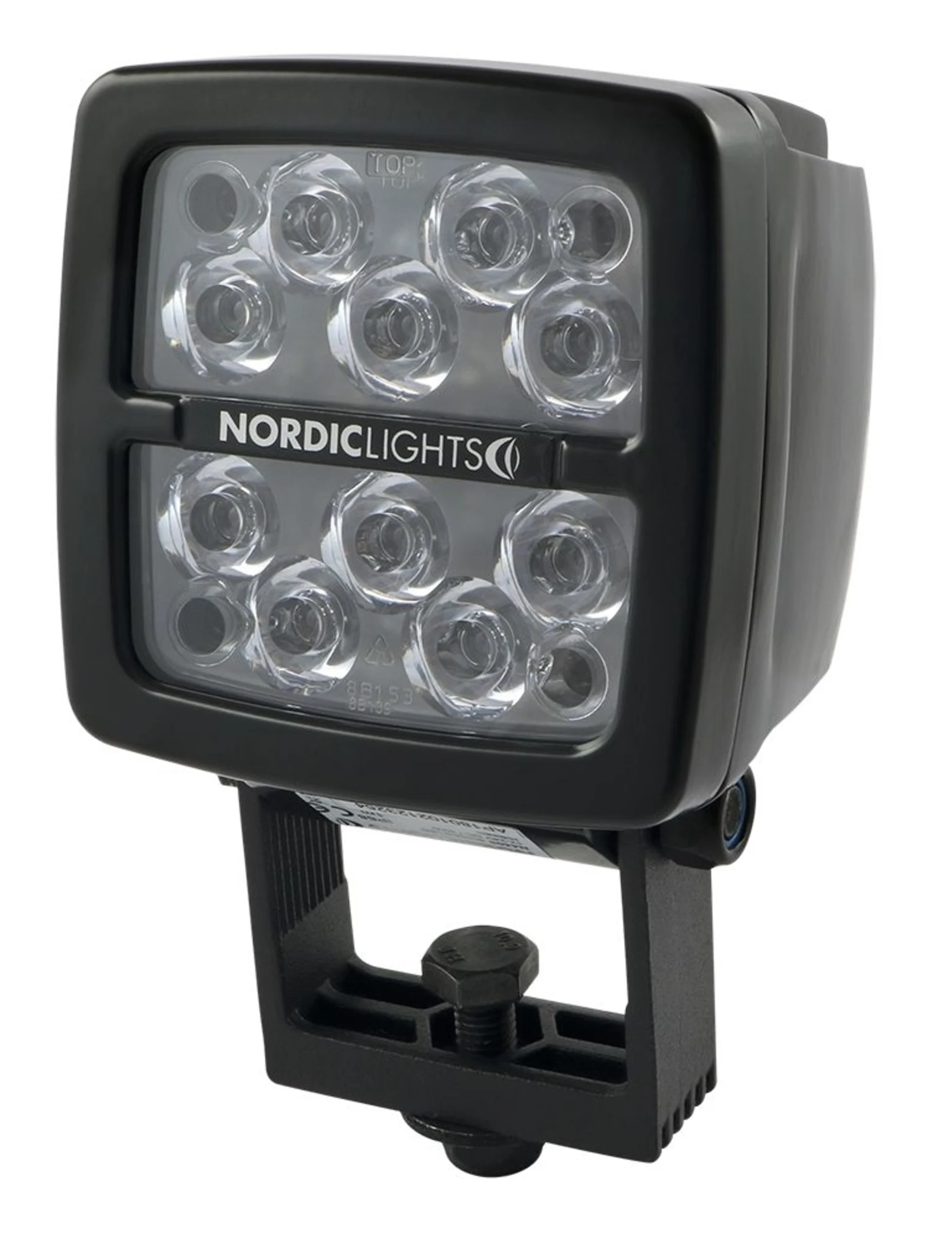 Nordic SCORPIUS N4408 LED-Arbeitsscheinwerfer 108x108mm, 5600 Lumen, IP6K9K, 9-32V,55 W