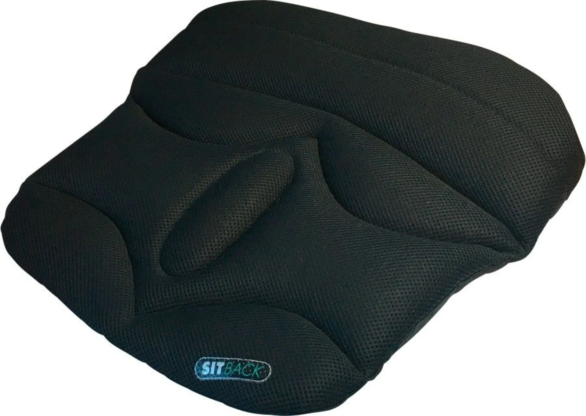 Sitback Basic Living Véhicule Coussin d'assise 44 x 42 cm 3D Black