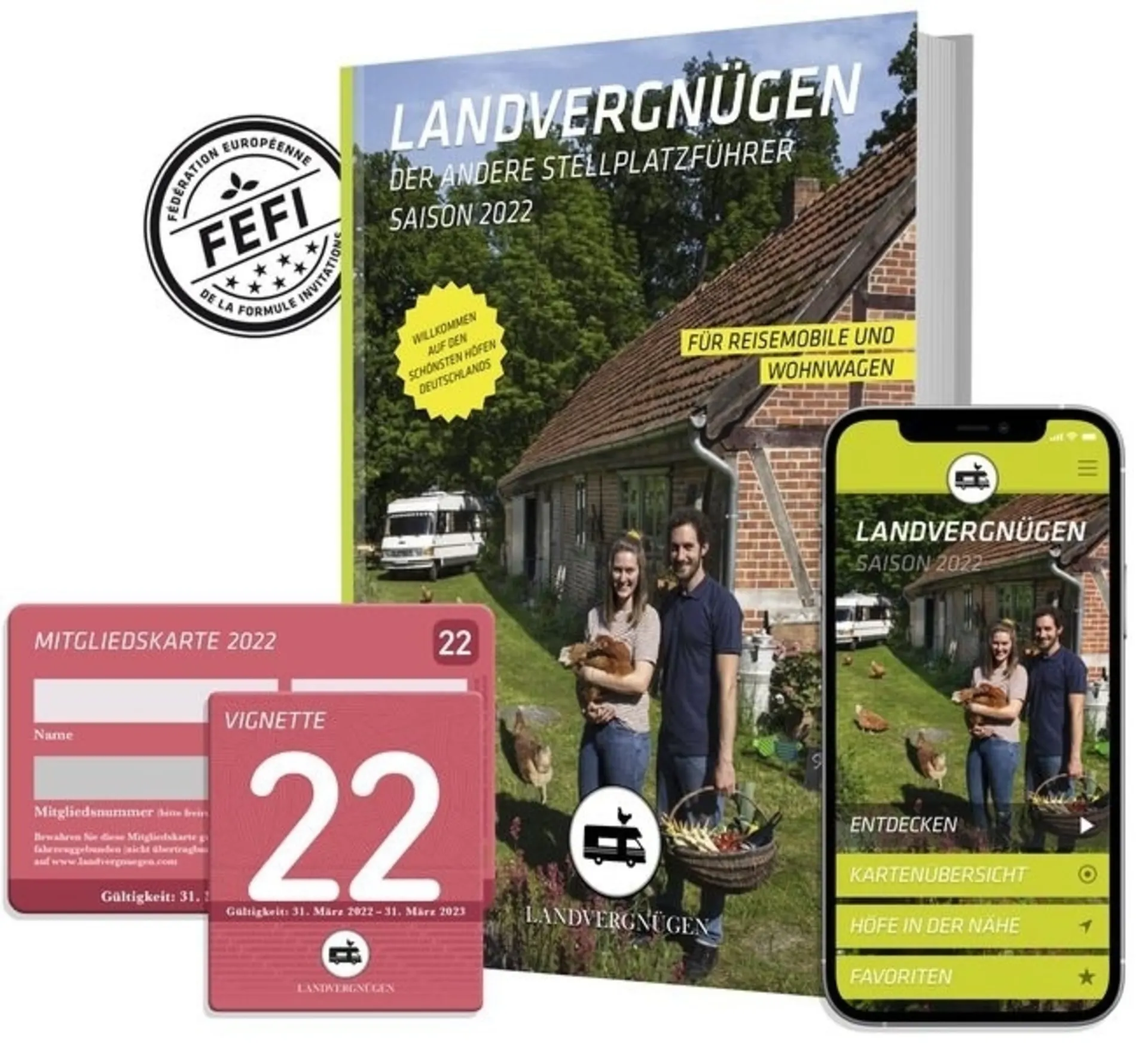 Landvergnügen 2022 - Stellplatzführer Landvergnüge