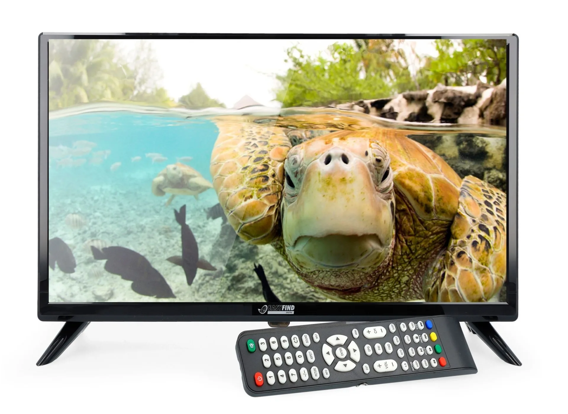EasyFind 19" Travel TV Système satellite de camping Système satellite 19 " LED TV CD07 inclus