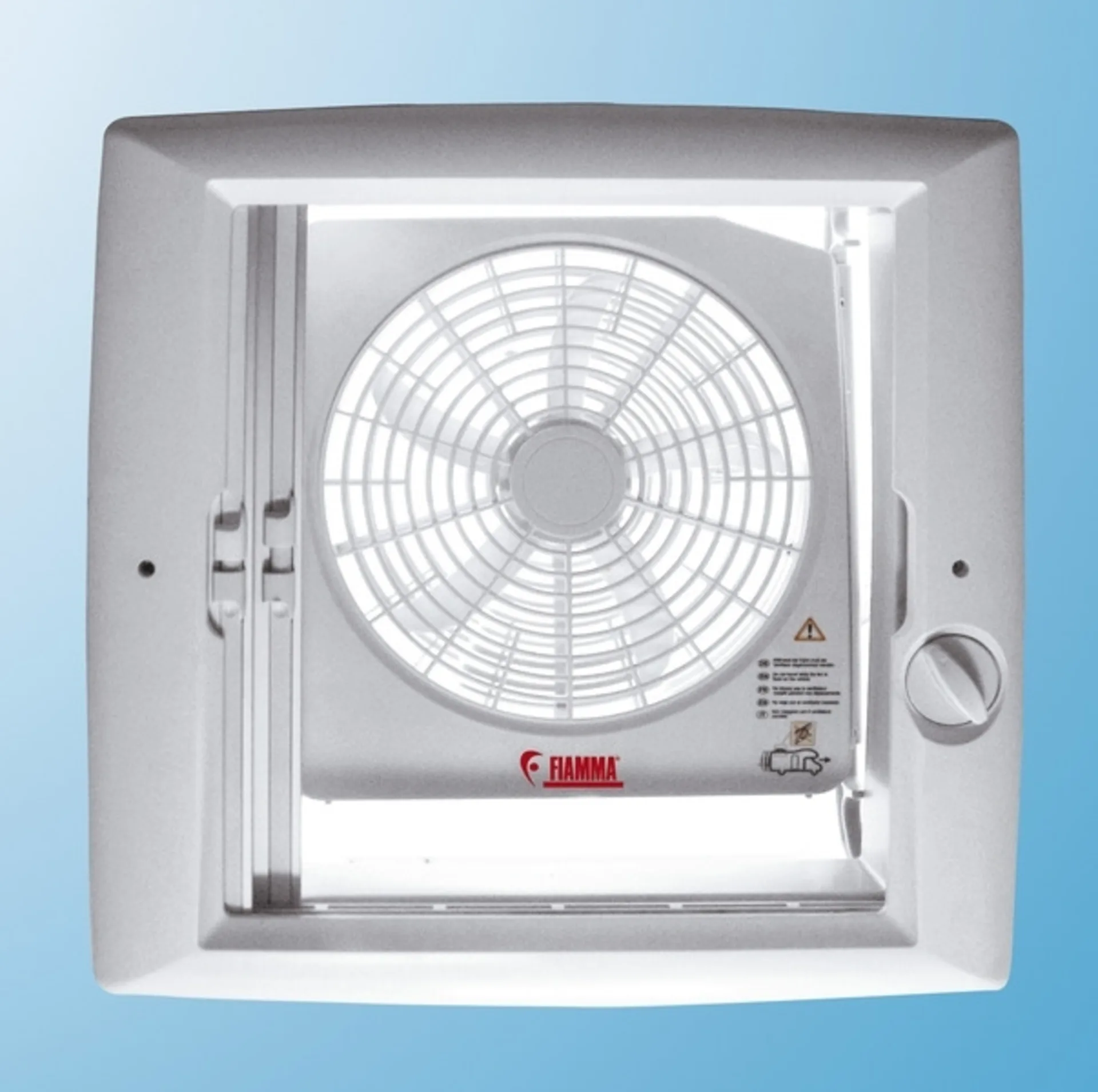Fiamma Turbo Kit ventilateur 12 V pour lanterneaux de 40 x 40 - 50 x 70 cm