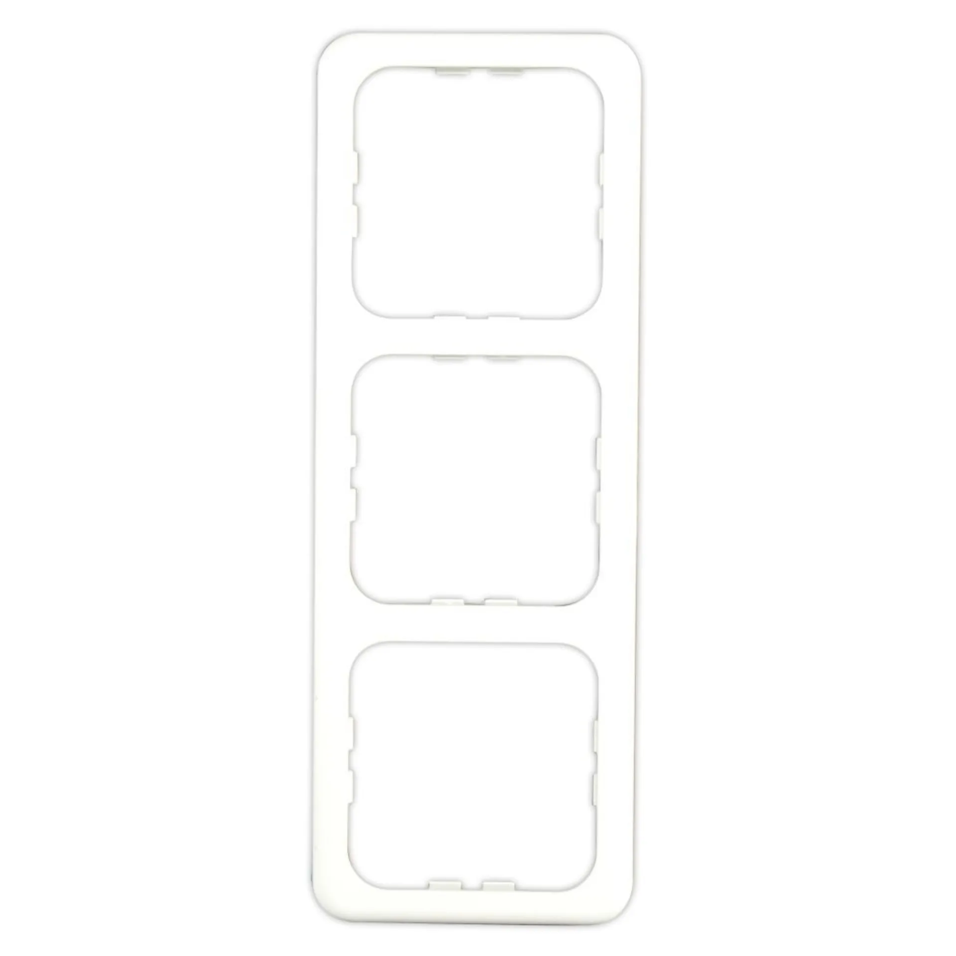 Abdeckrahmen 3-fach, weiss, SB-verpackt