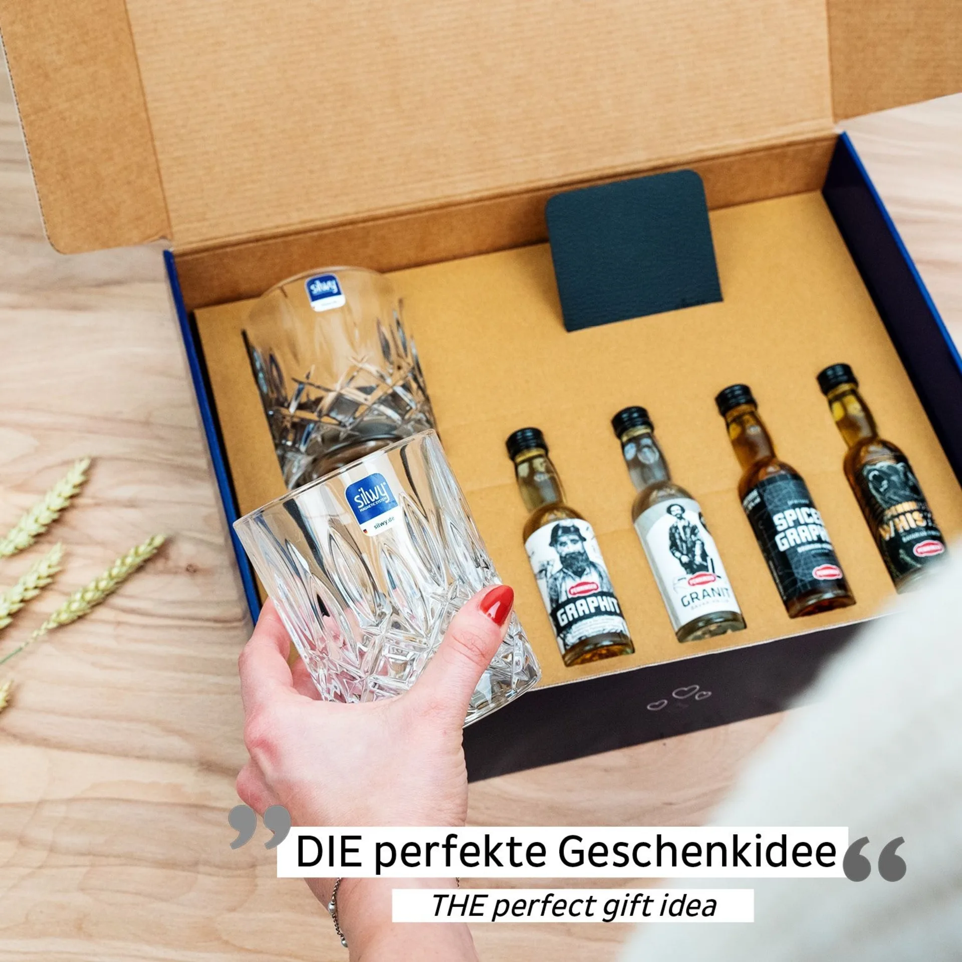 silwy® Geschenkbox silwy® "Blind Taste" (internationale Barklassiker)