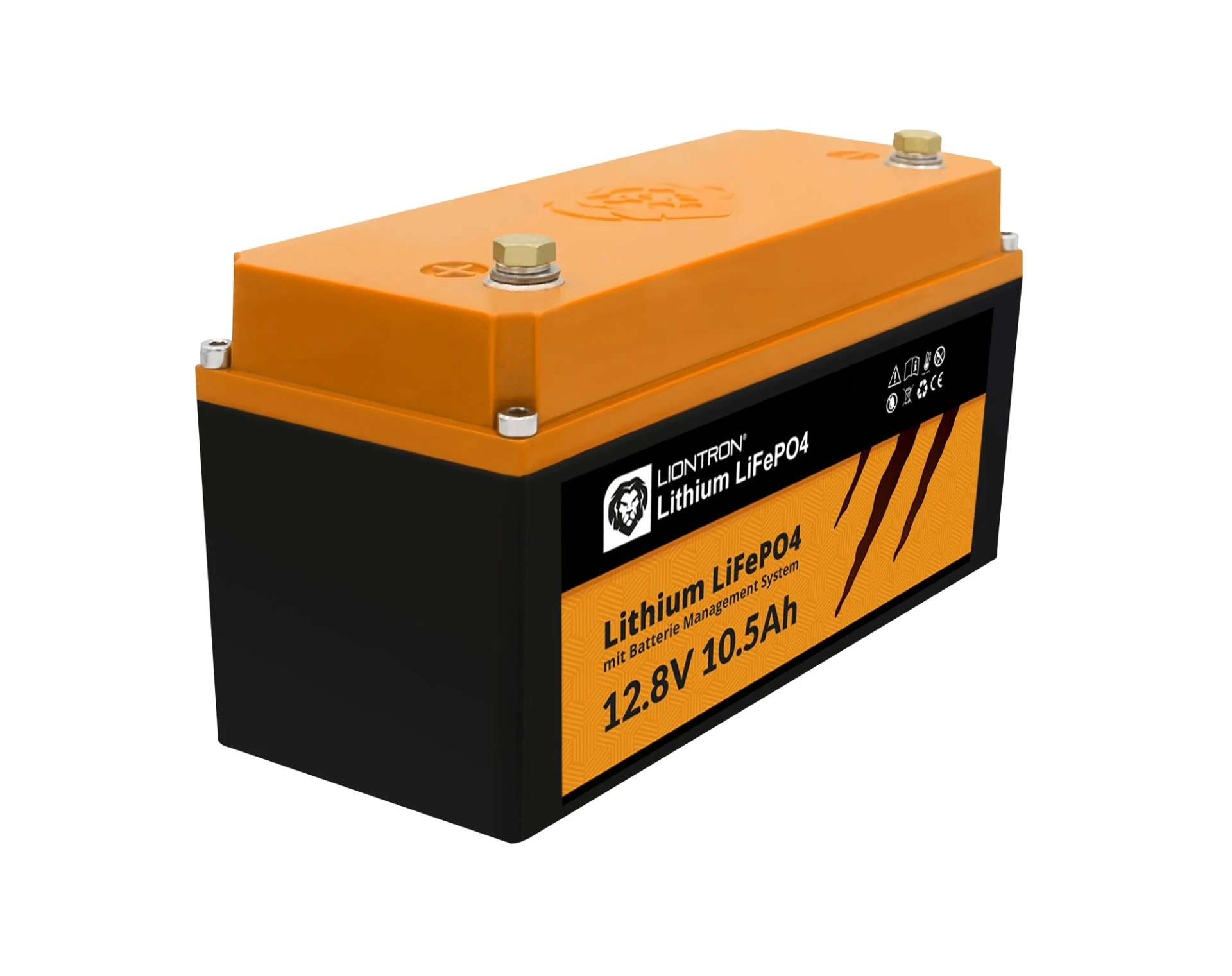 Batterie Liontron haute performance de traction et de stockage LiFePO4 LX 12,8 V / 10,5 Ah Batterie Liontron haute performance de traction et de stockage LiFePO4 LX 12,8 V / 10,5 Ah