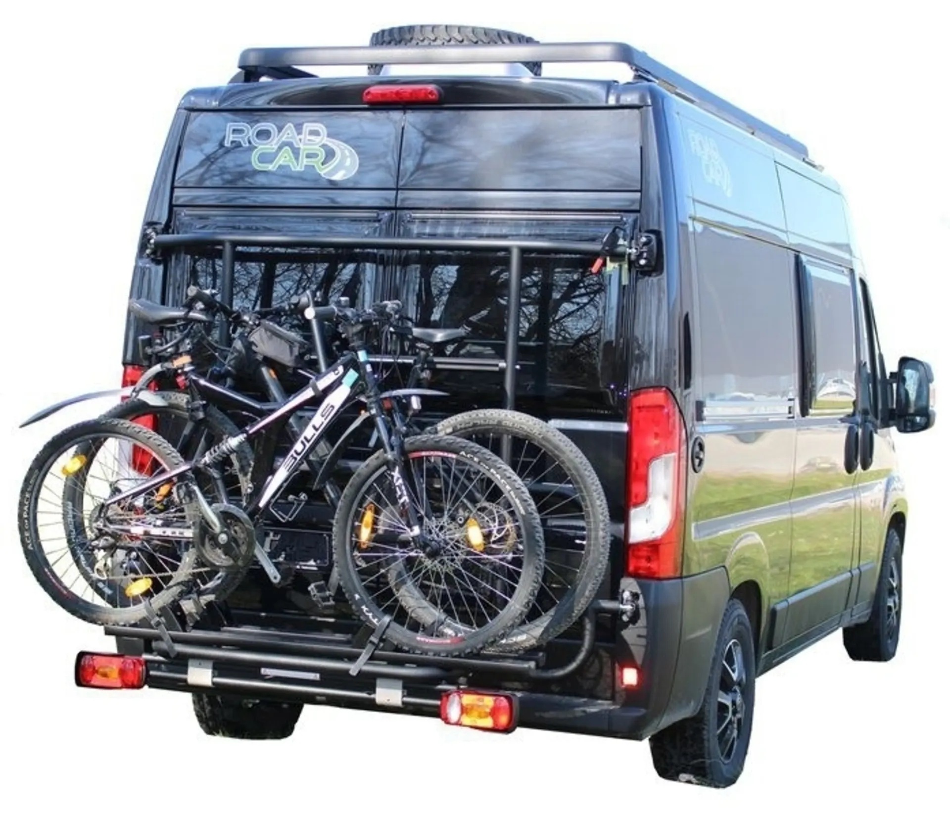 Universal Fahrradträger Adventure Rack für Fiat Ducato, Peugeot Boxer und Citroen Jumper ab Bj, 2006 (nicht für 270°-Türen)