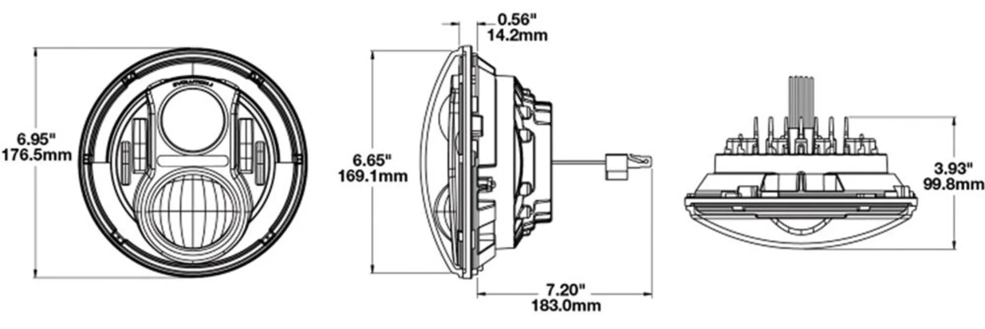 JW Speaker 8'700 Evo2 PRO 7" écran principal à LED''