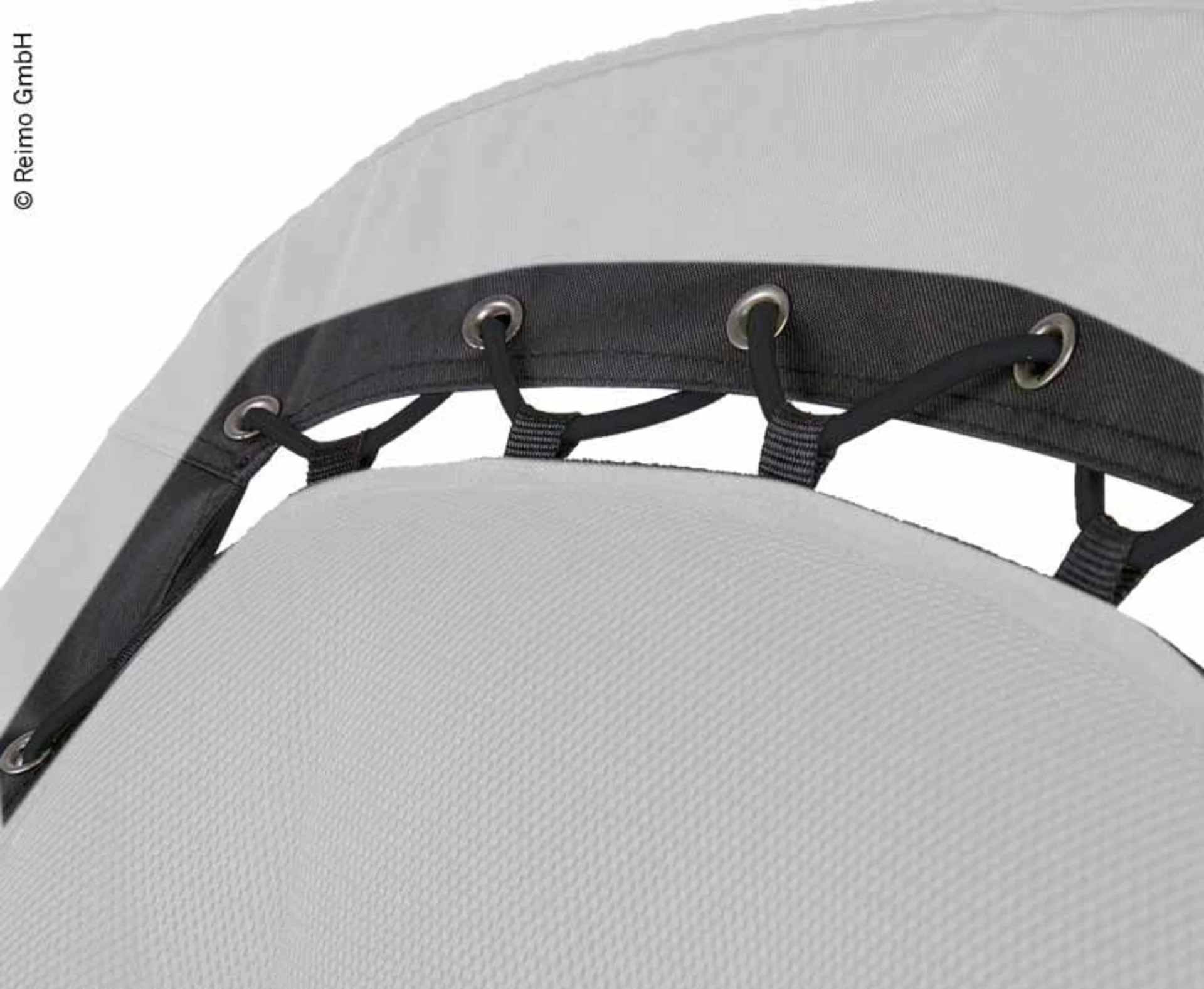 Cordons en caoutchouc de rechange pour chaise pliante Bungee en noir