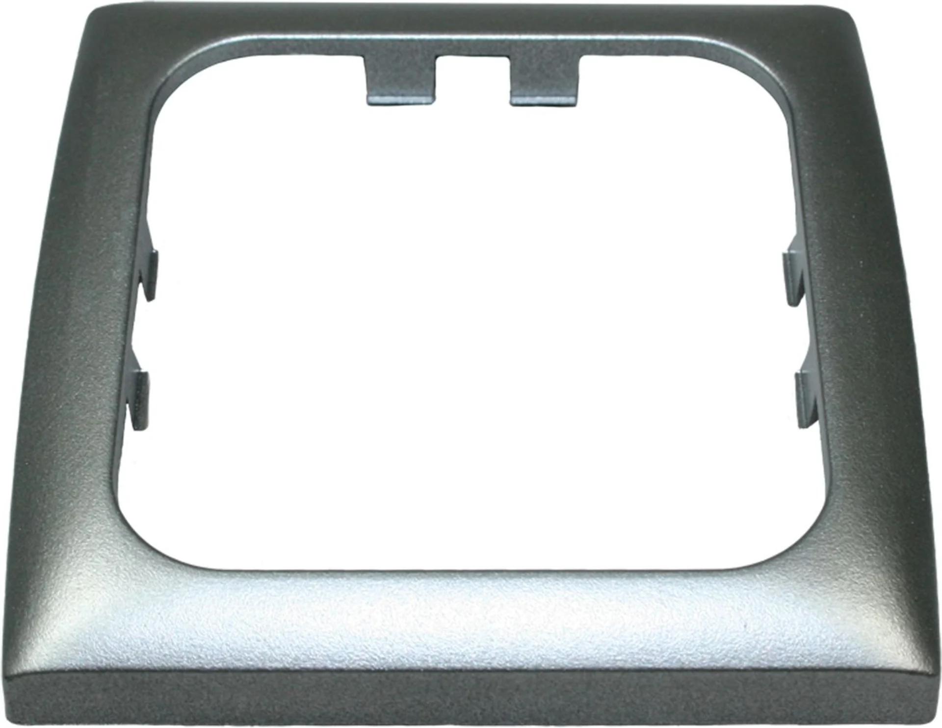 Haba Abdeckrahmen 1-fach Opal C-line silber