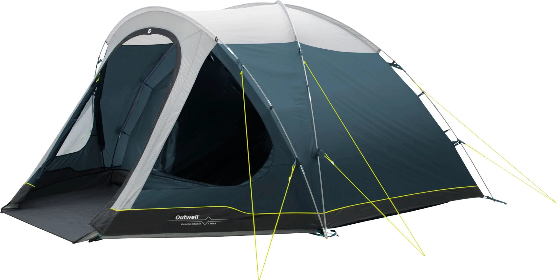 Outwell Cloud 5 Tente dôme deux pièces bleue