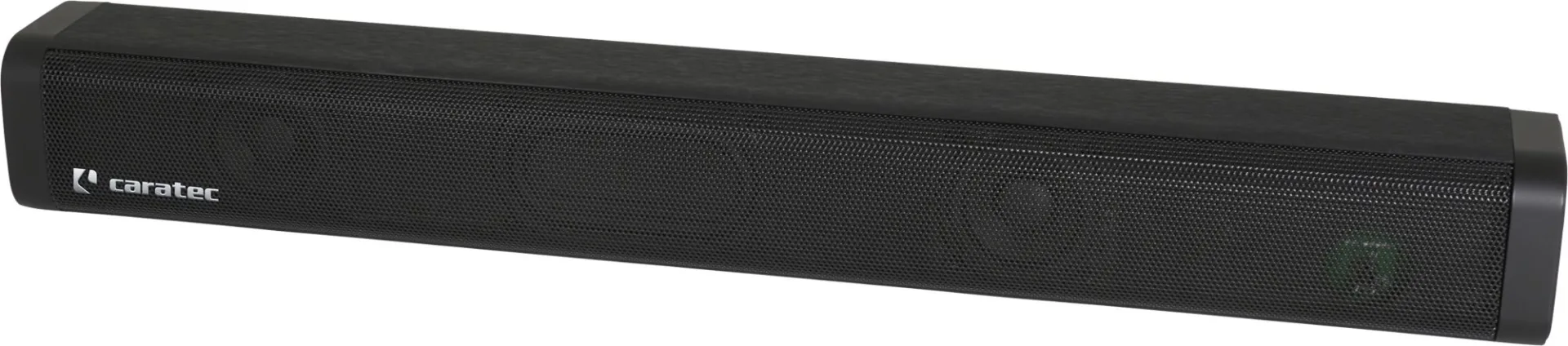 Caratec CAS102 Audio Soundbar für Wohnmobil-TV-Geräte / Smartphone mit Klinkenstecker inklusive TV Halterung
