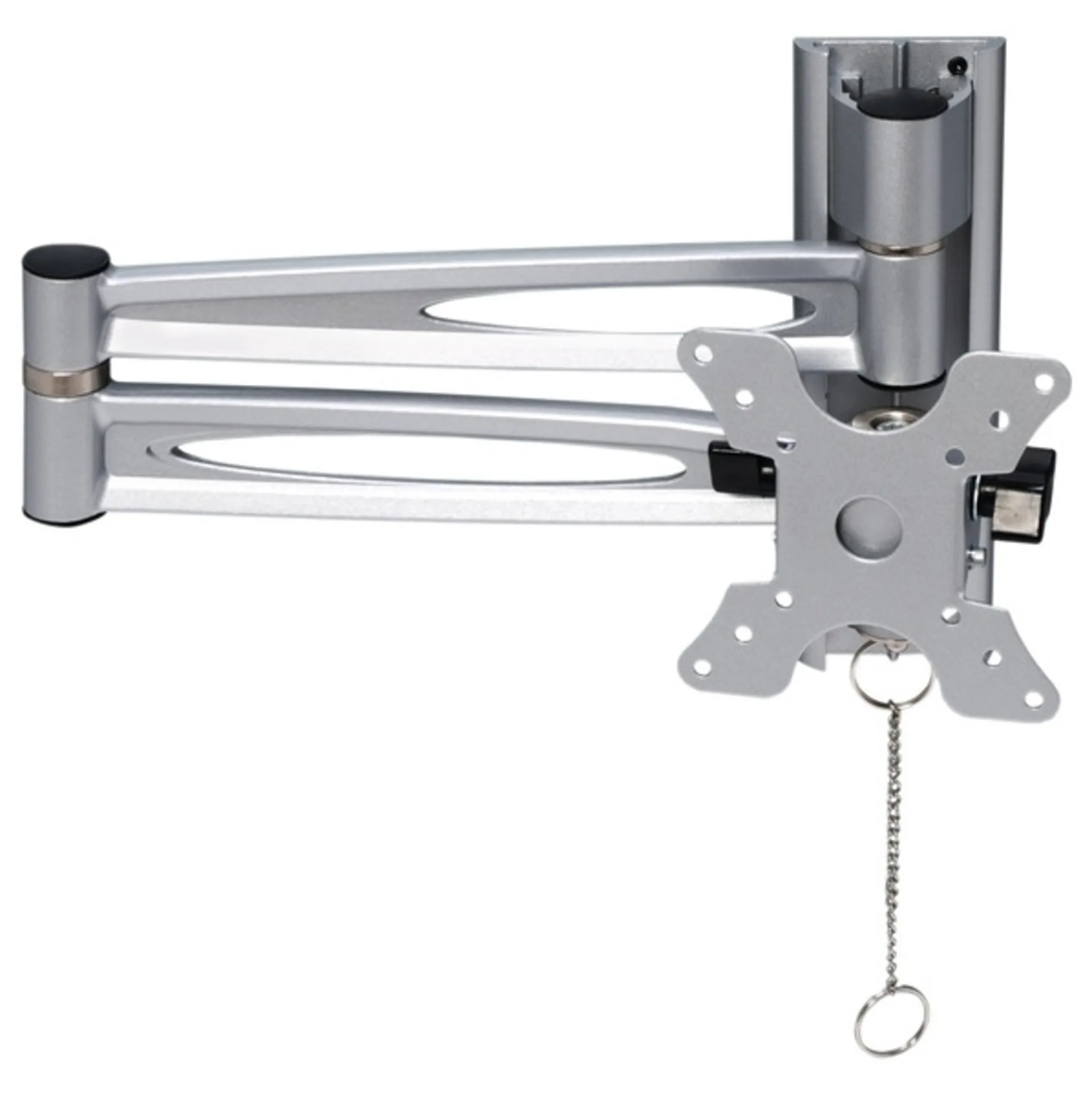 Carbest TV-Halter Simon Luxus, Silber Carbest TV-Halter Simon Luxus, Silber