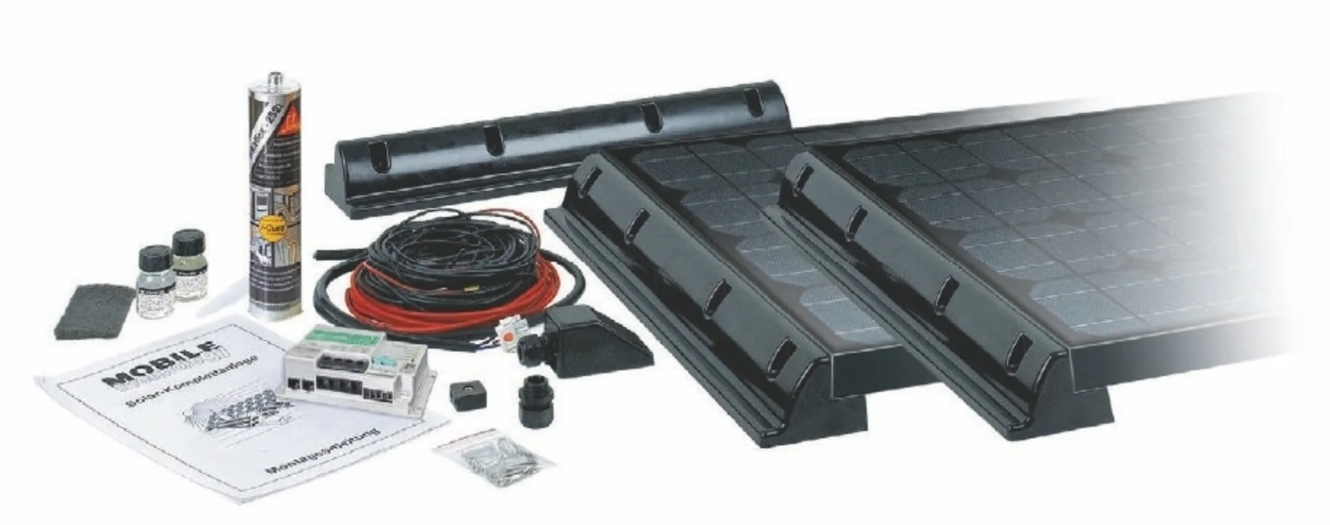 Büttner Elektronik Power Line MT 340-2 Solar-Komplettanlage 2 x 170 W