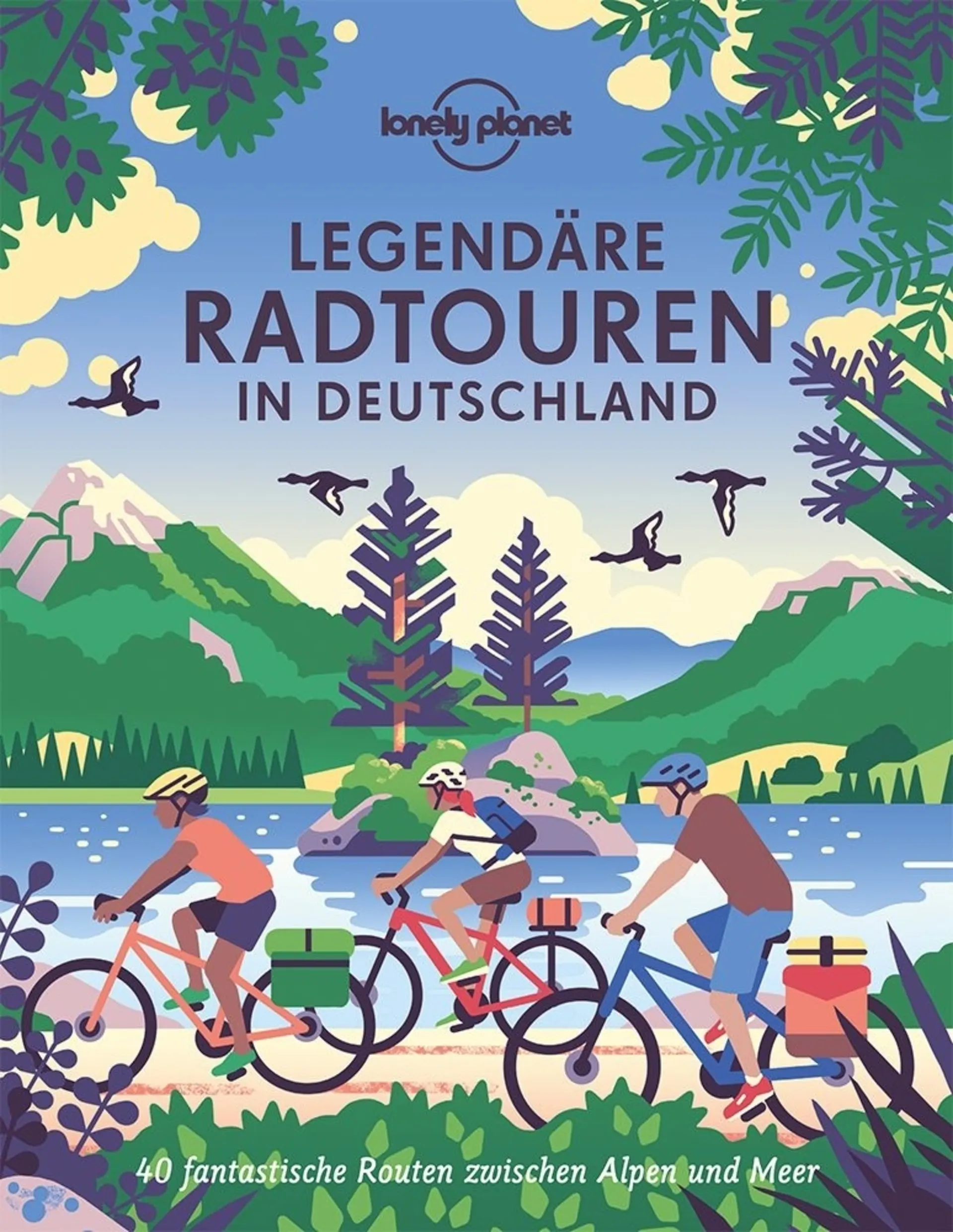 MairDumont « Circuits cyclistes légendaires en Allemagne : 40 itinéraires fantastiques entre les Alpes et la mer » - Livre