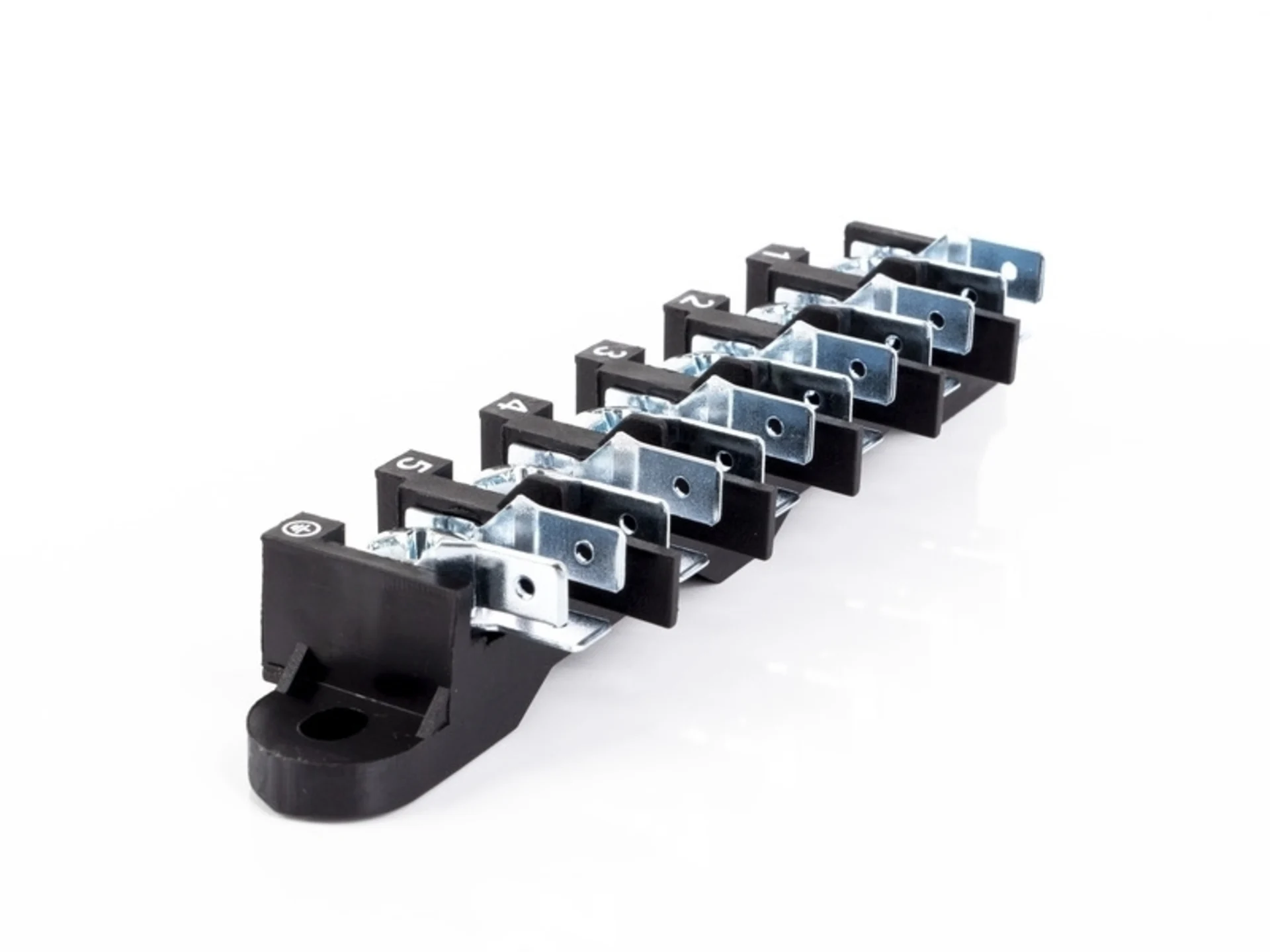 Répartiteur de batterie 6 pôles pour section de câble jusqu'à 6mm²