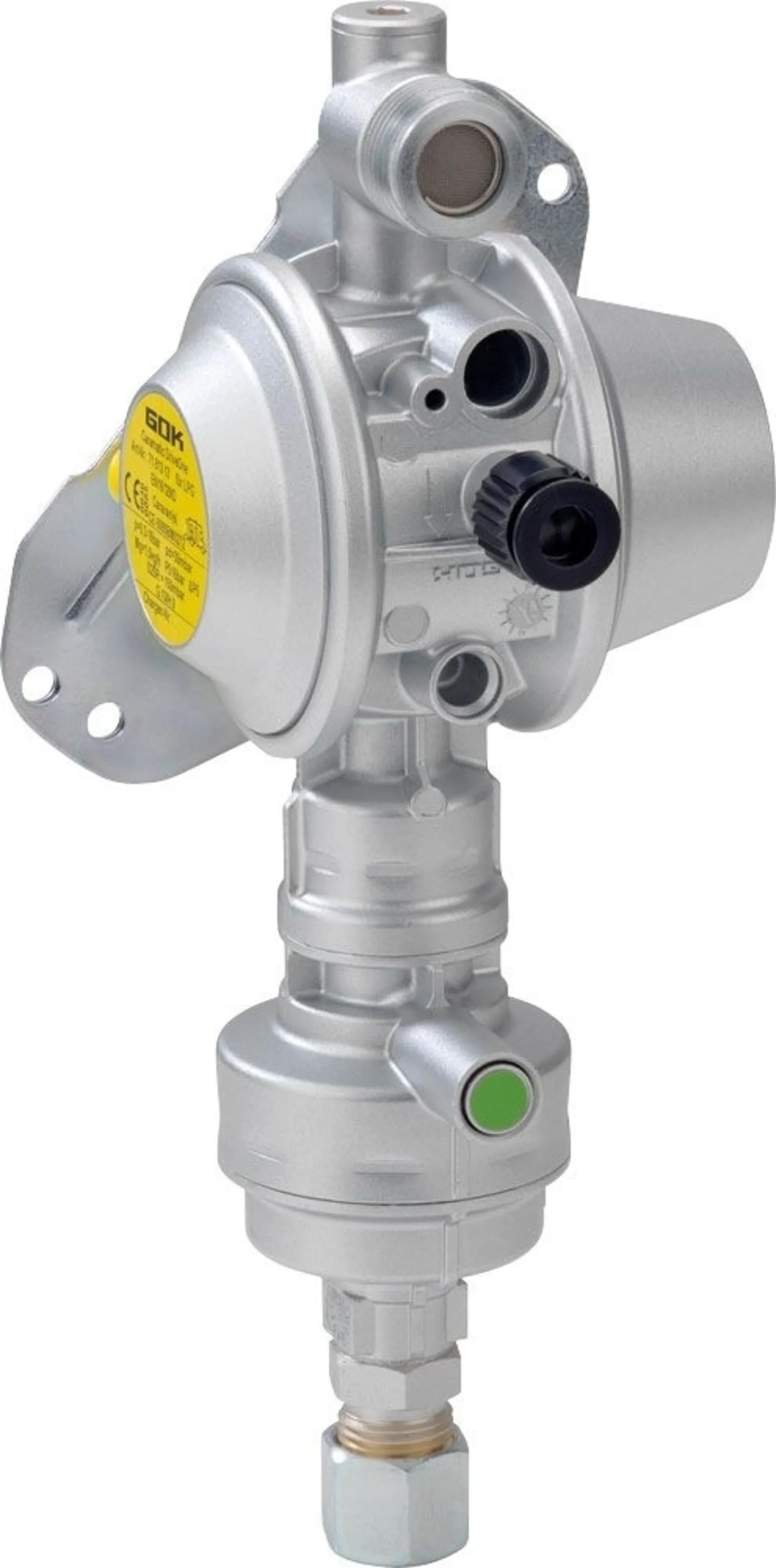 GOK Caramatic DriveOne Sicherheits-Gasdruckregler Vertikal 30 mbar
