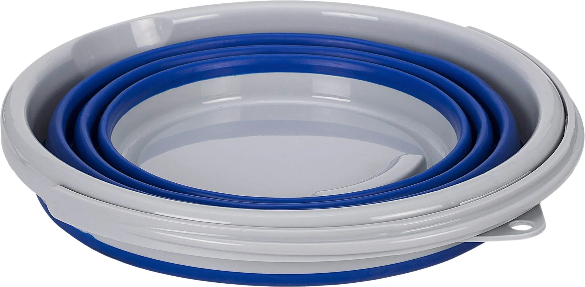 Berger Seau pliable 10 litres bleu / gris