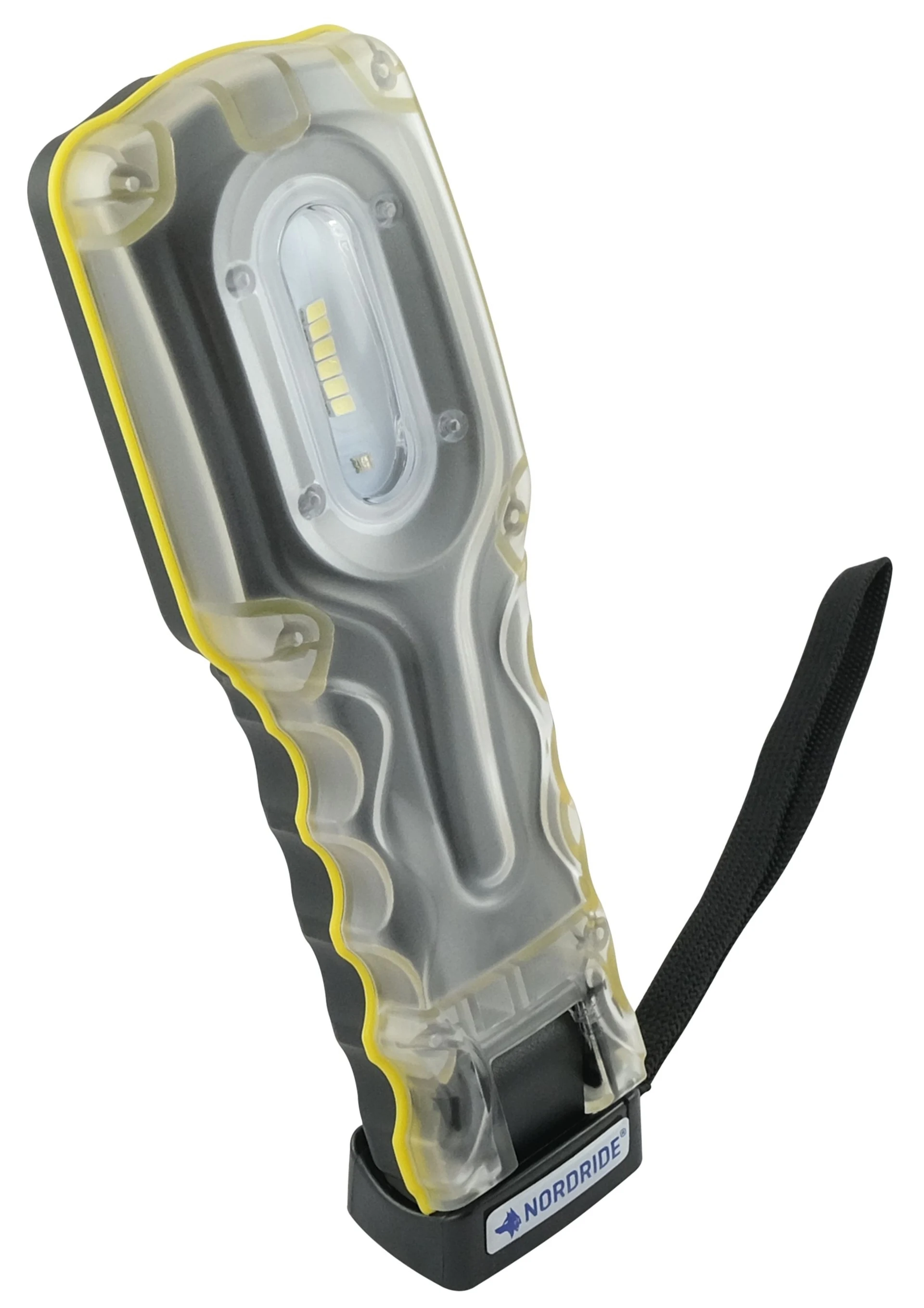Lampe de poche PROFI GRIP PRO robuste et étanche, batterie Li-Ion (3,7 V, 2 100 mAh), 350 / 250 lumens