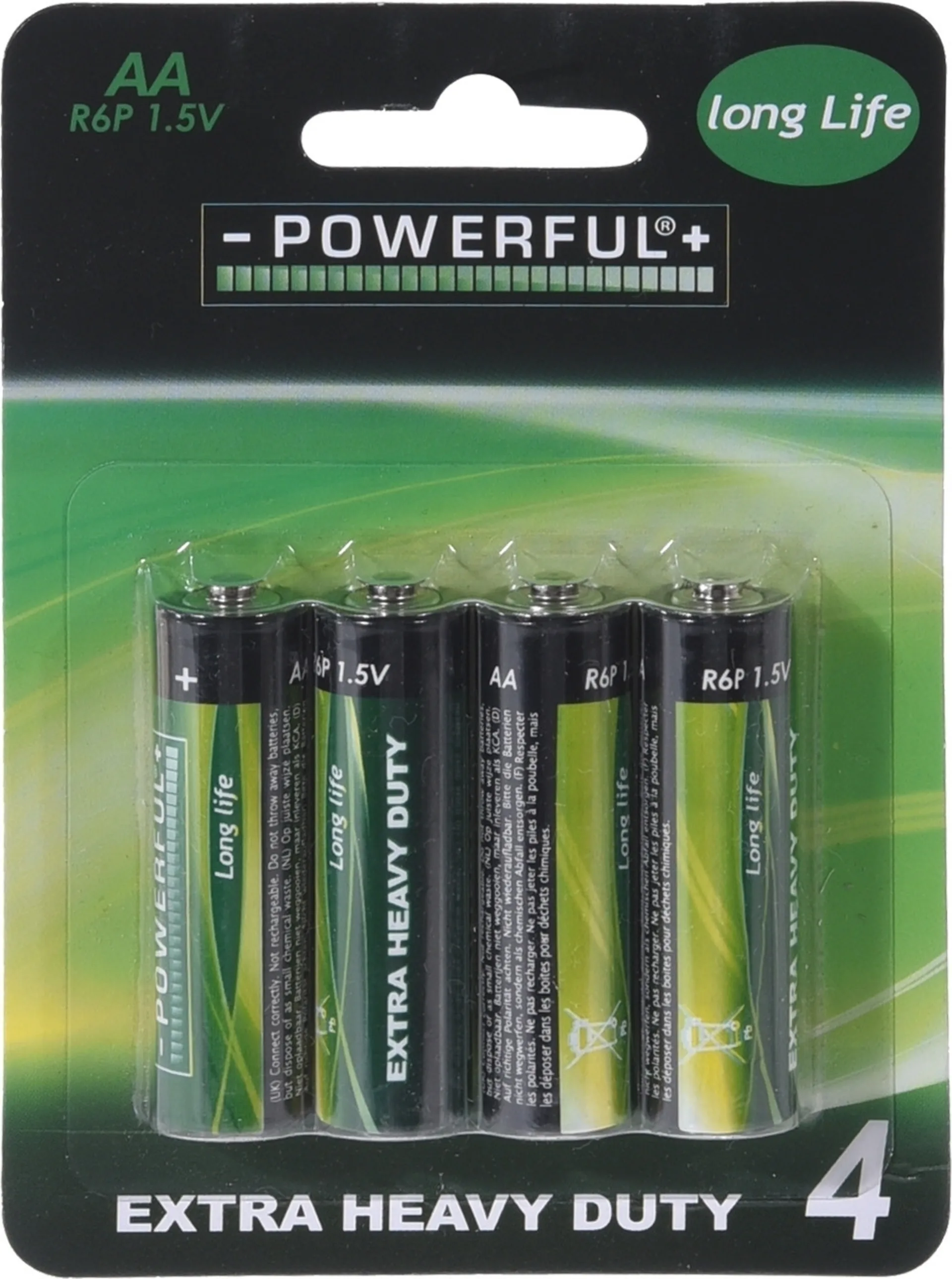 AA Batterien - 4er Pack