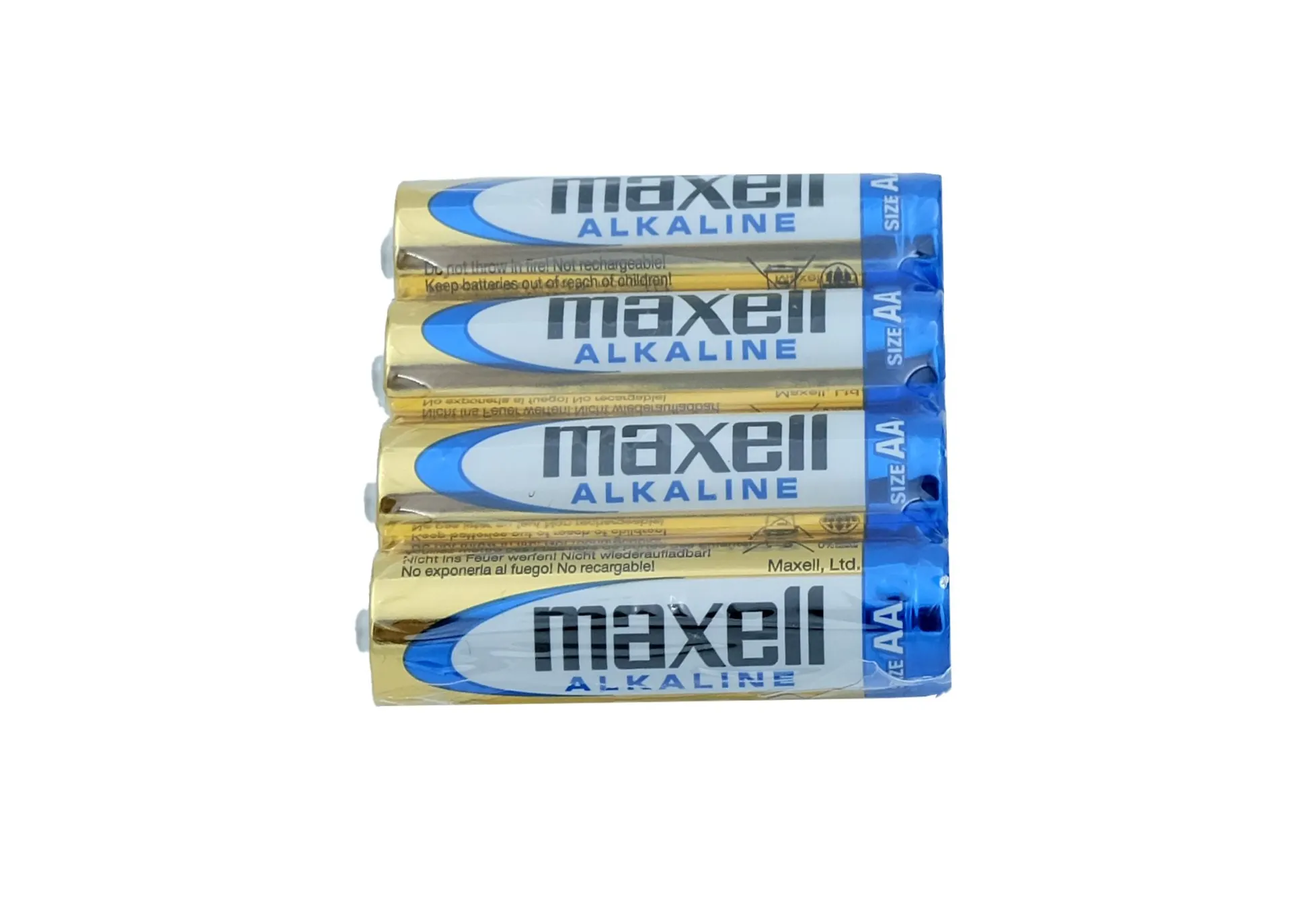 AA - Maxell Alkaline Batterien, Blister mit 4 Stk. Powerlife Alkaline