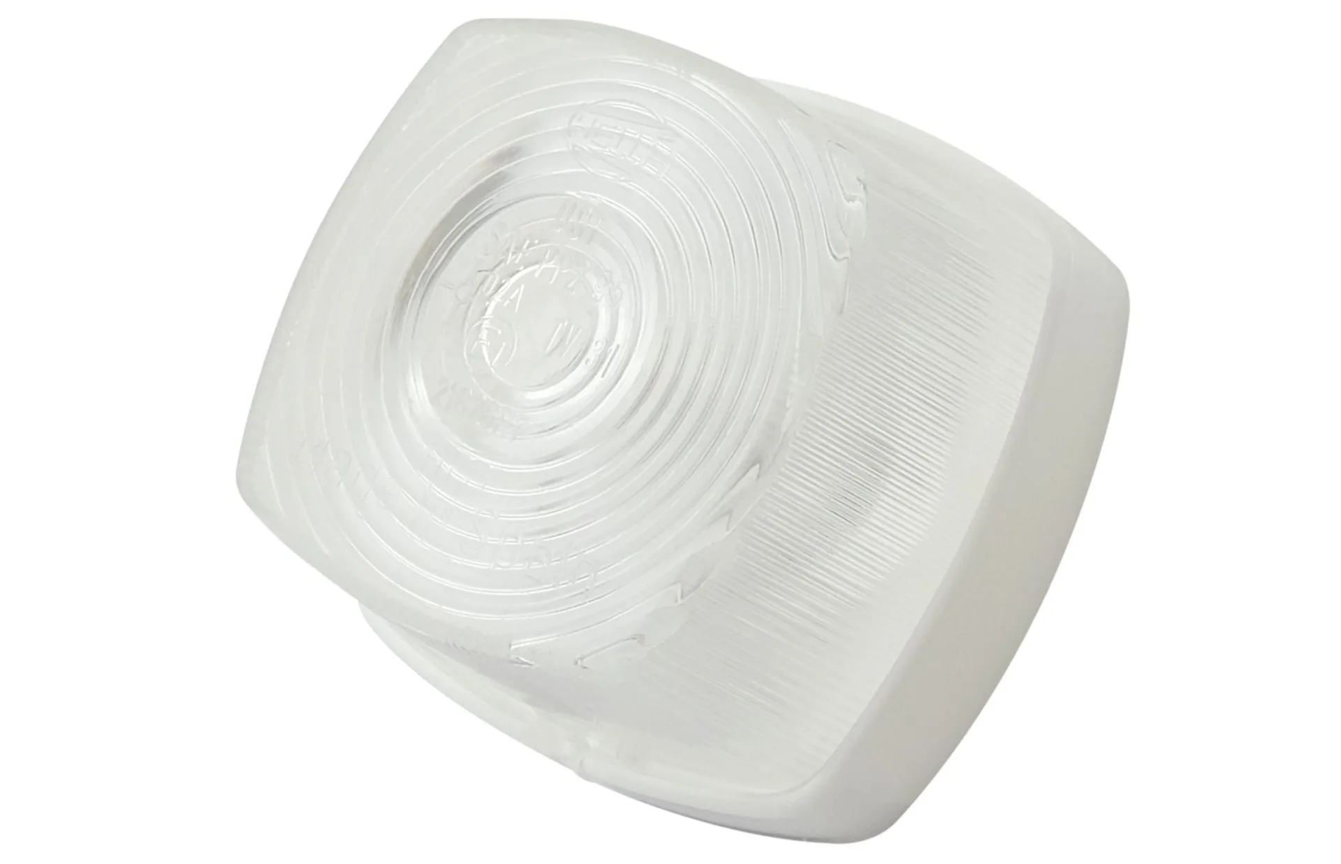 Hella - Positionsleuchte weiss 62x62mm ** Sockel weiss ** Hella - Positionsleuchte weiss 62x62mm ** Sockel weiss **