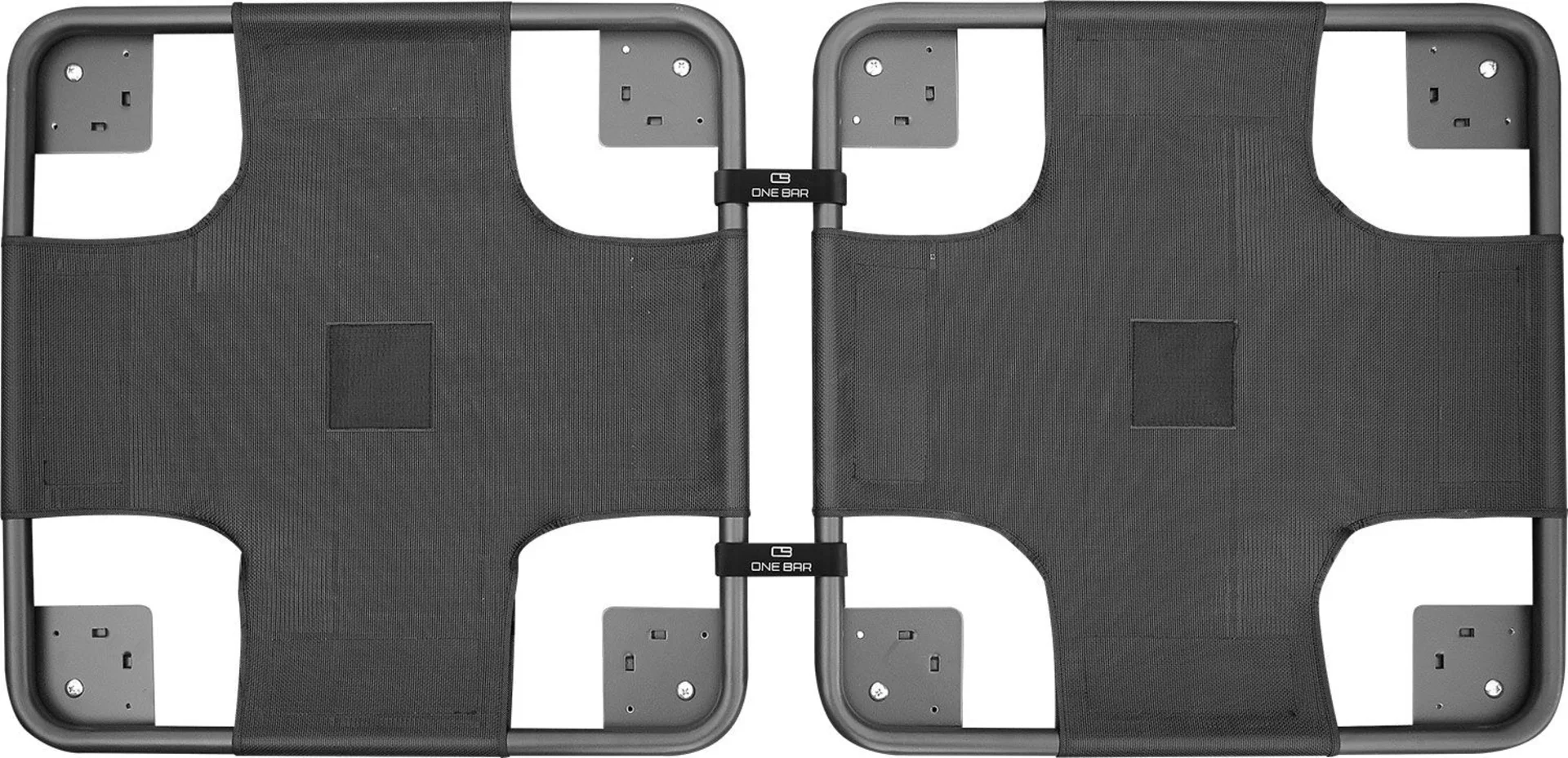 One Bar Set de pinces de connexion pour sièges gonflables 2 pièces
