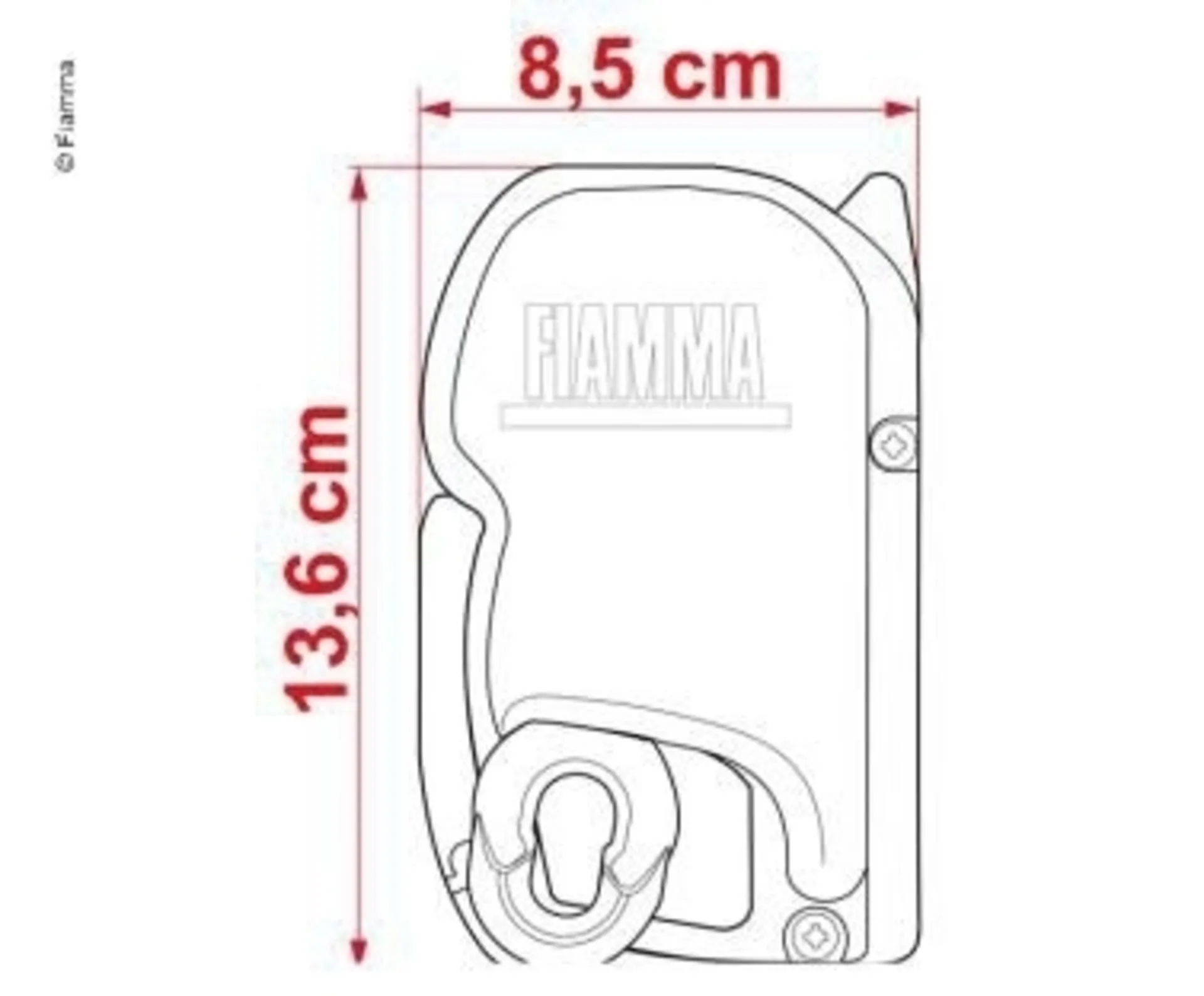 Fiamma F45s Wandmarkise Sahara 4m mit Dual-Shock Absorber