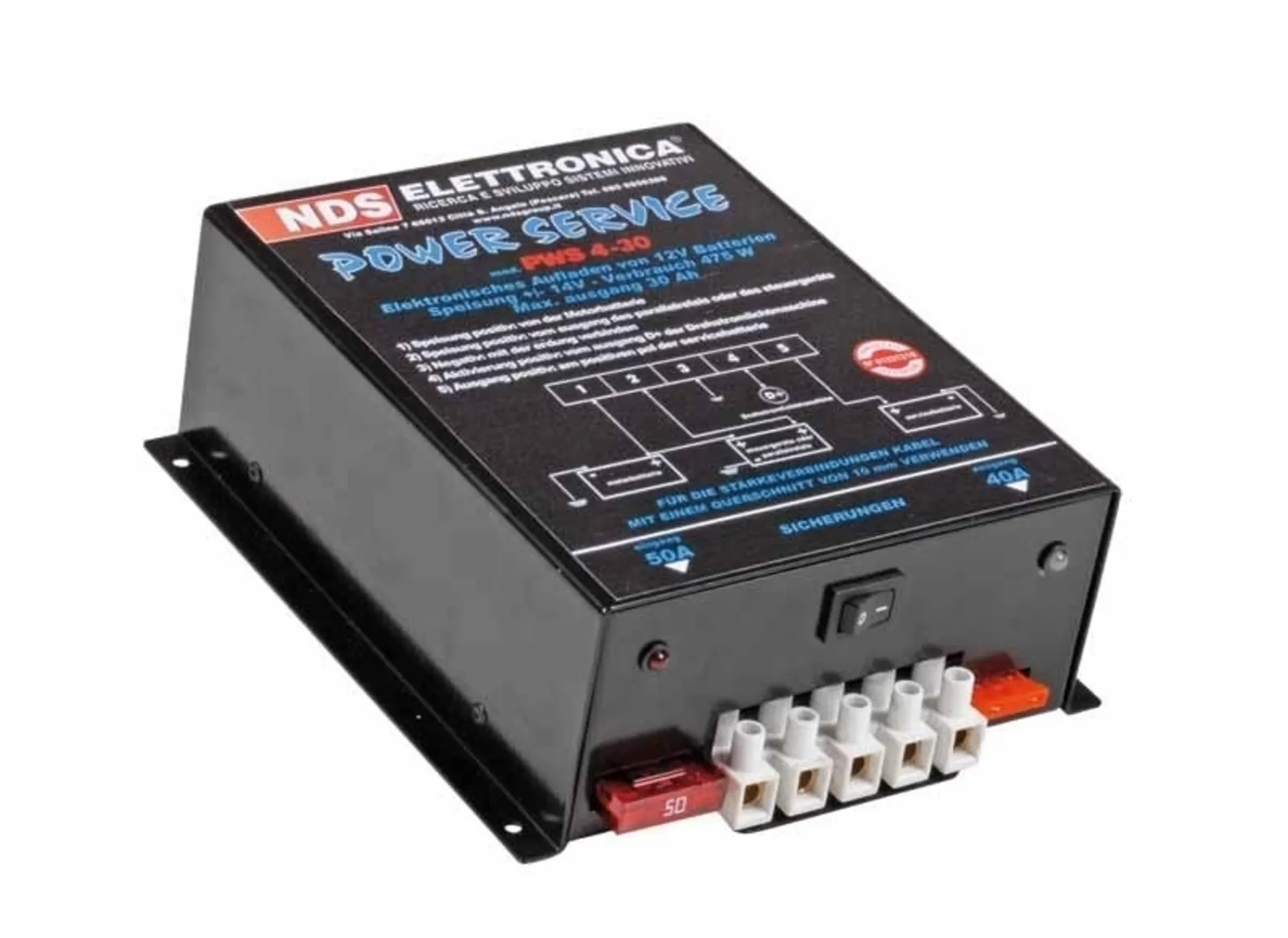 Power Service PWS 4-25 Ladegerät, 12V, 25A , f. Lichtmaschine ab 70A Power Service PWS 4-25 Ladegerät, 12V, 25A , f. Lichtmaschine ab 70A