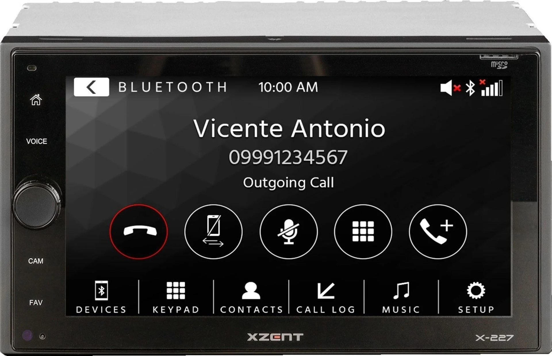 Xzent X-227 DAB+ Infotainmentsystem inkl. Apple CarPlay