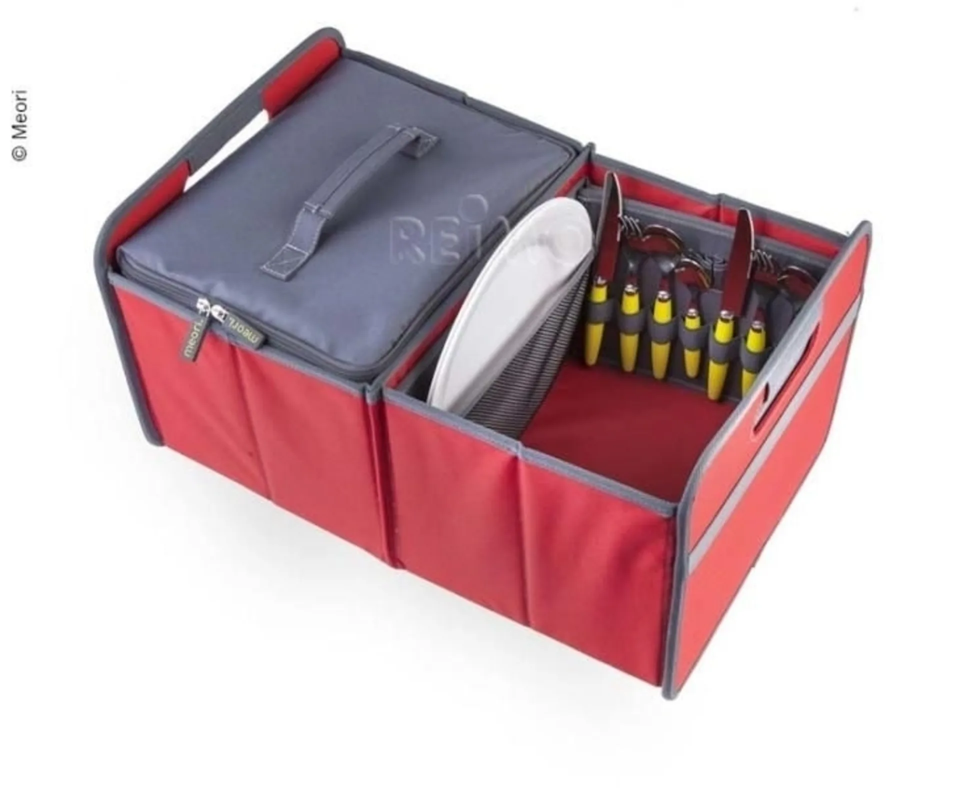 Faltbox Picknickeinsatz, passend f. 15+30l, grau